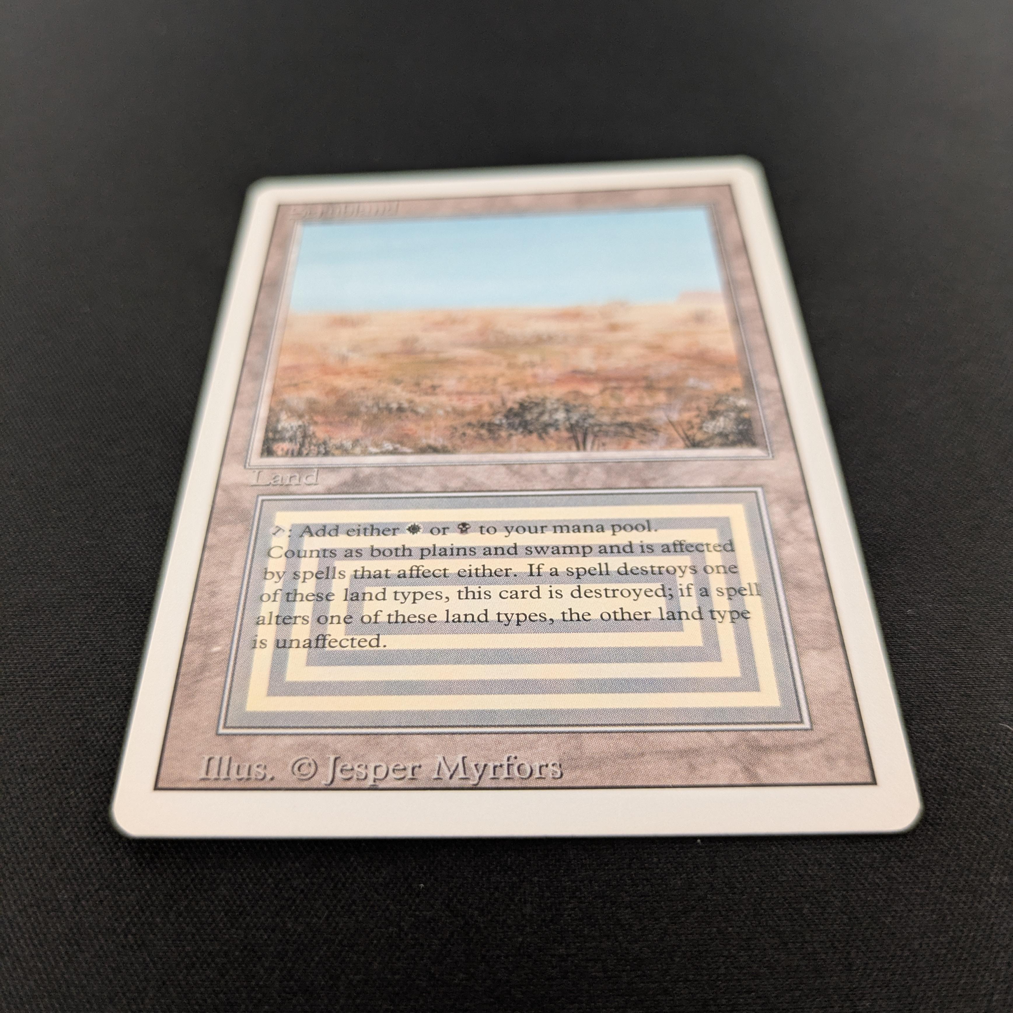 MTG Singles - Scrubland - Revised - 