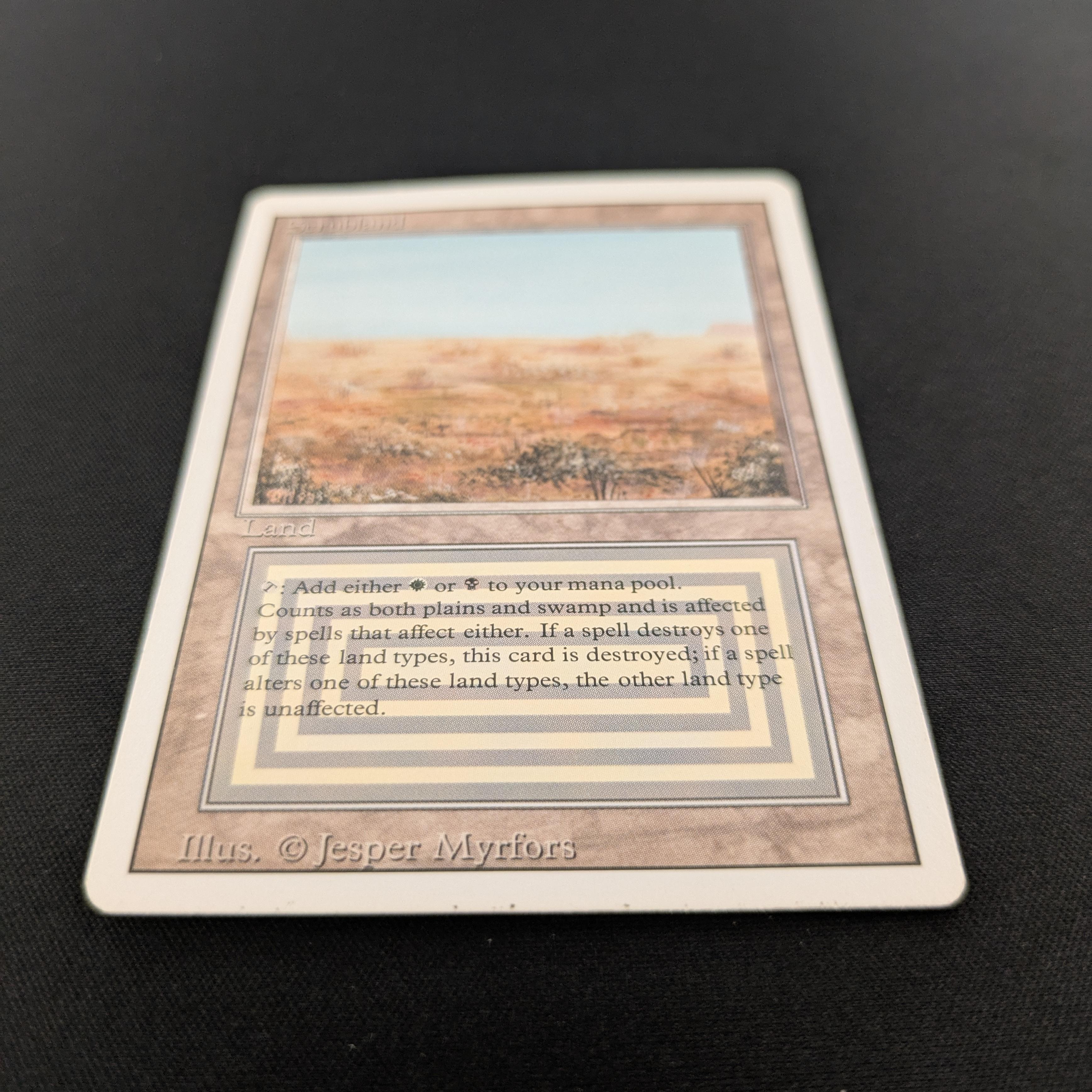 MTG Singles - Scrubland - Revised - 