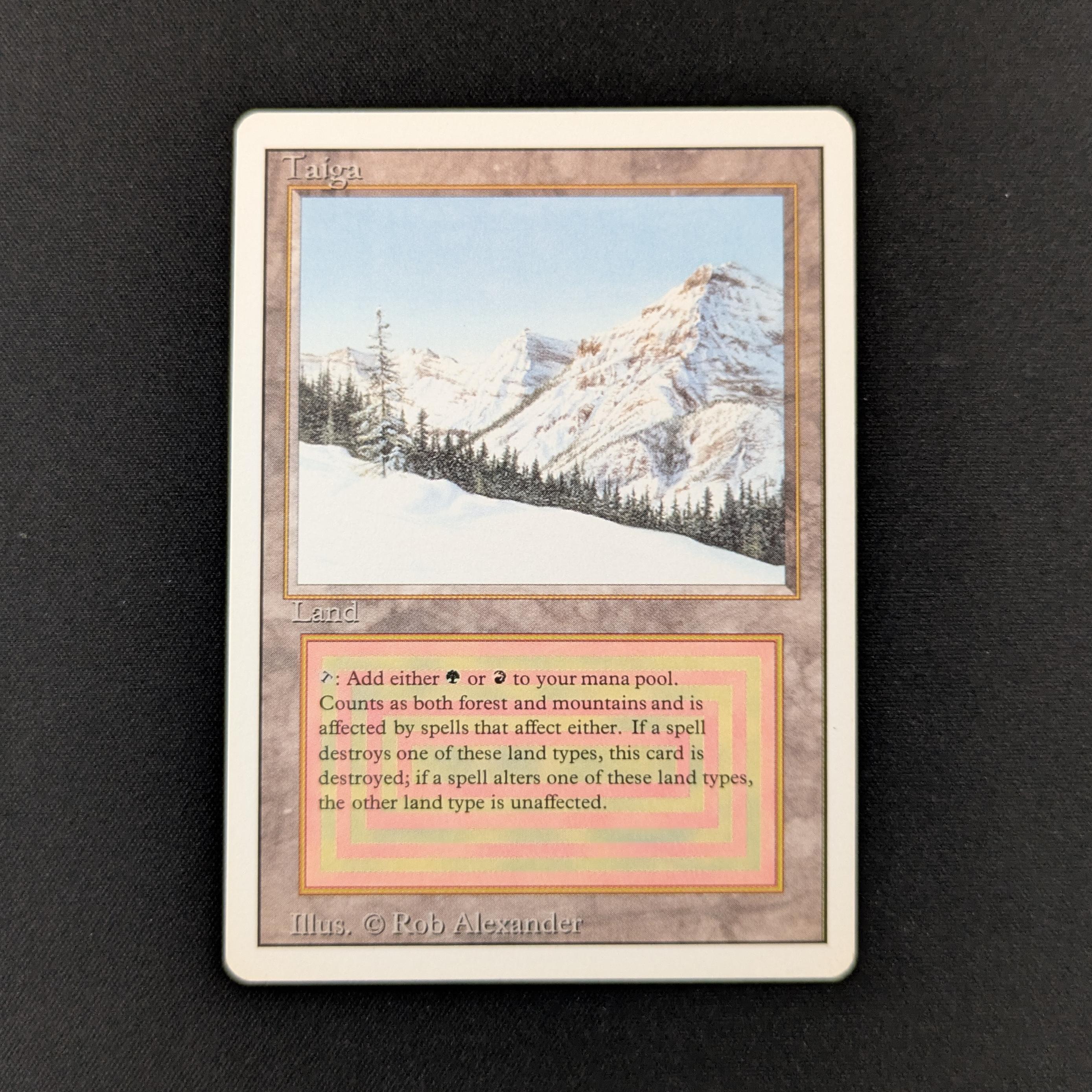 MTG Singles - Taiga - Revised - GD - 26171