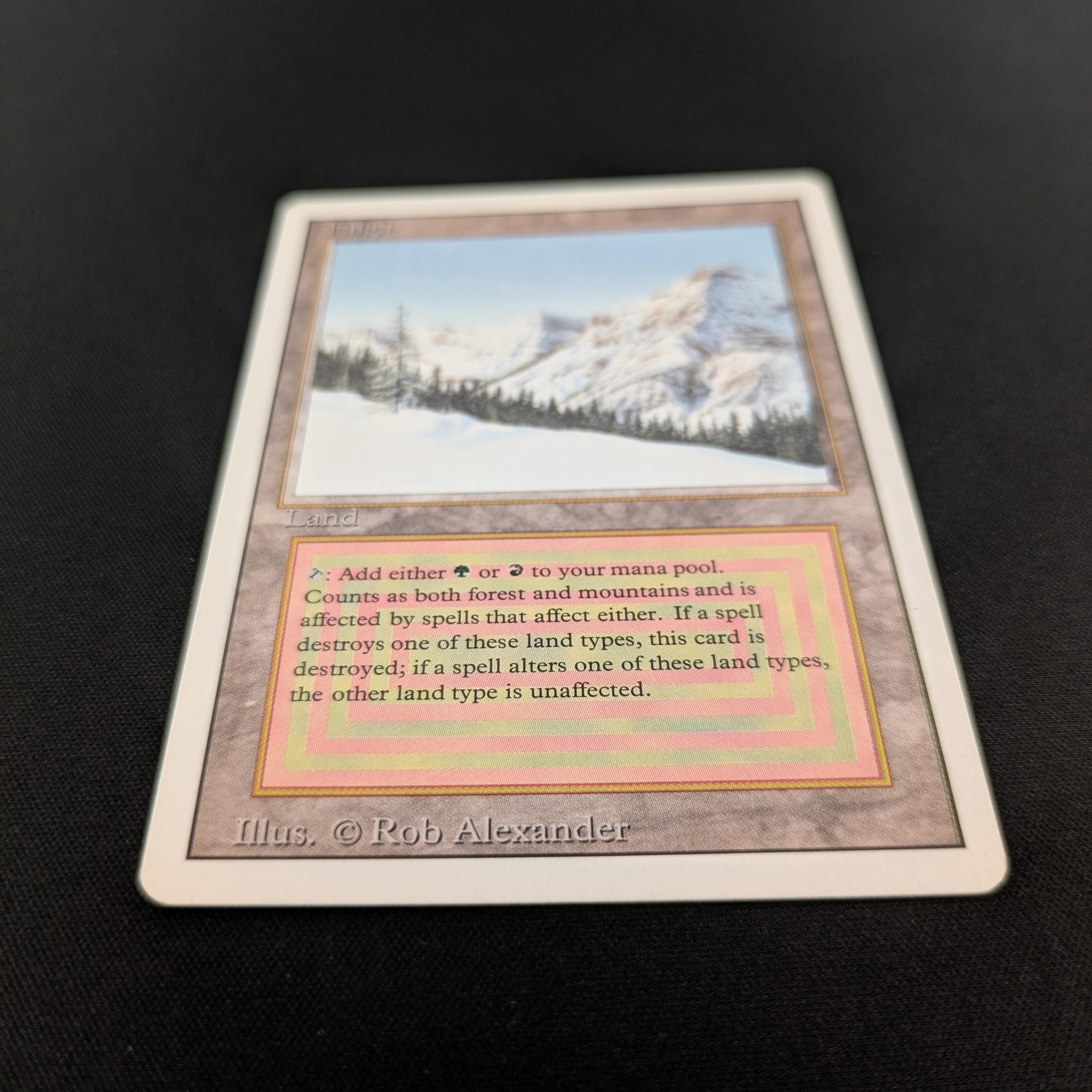 MTG Singles - Taiga - Revised - 