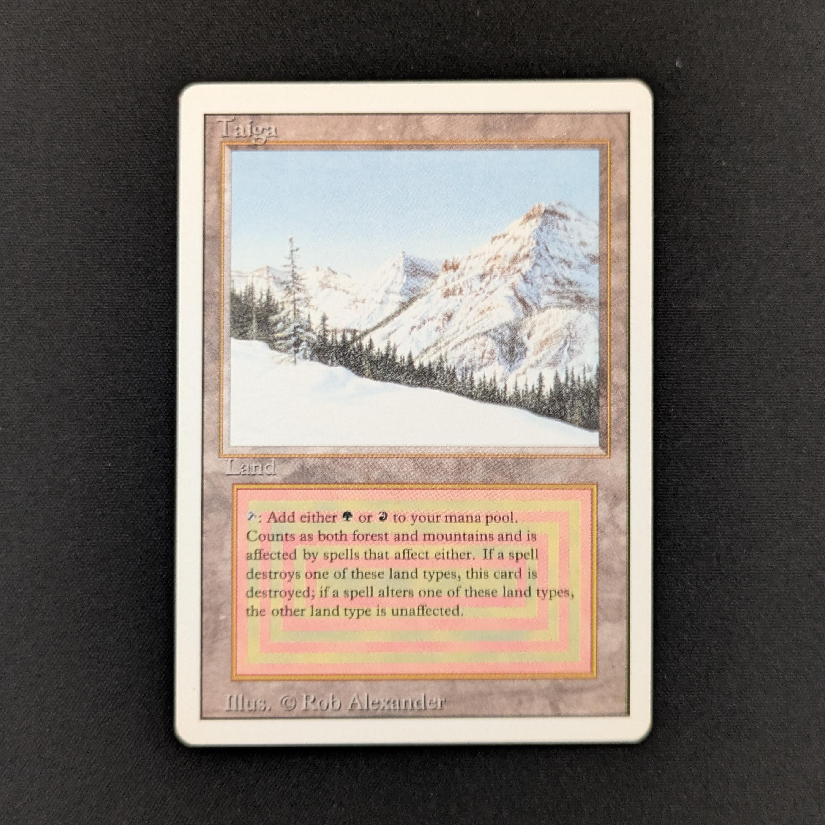 MTG Singles - Taiga - Revised - LP - 26172