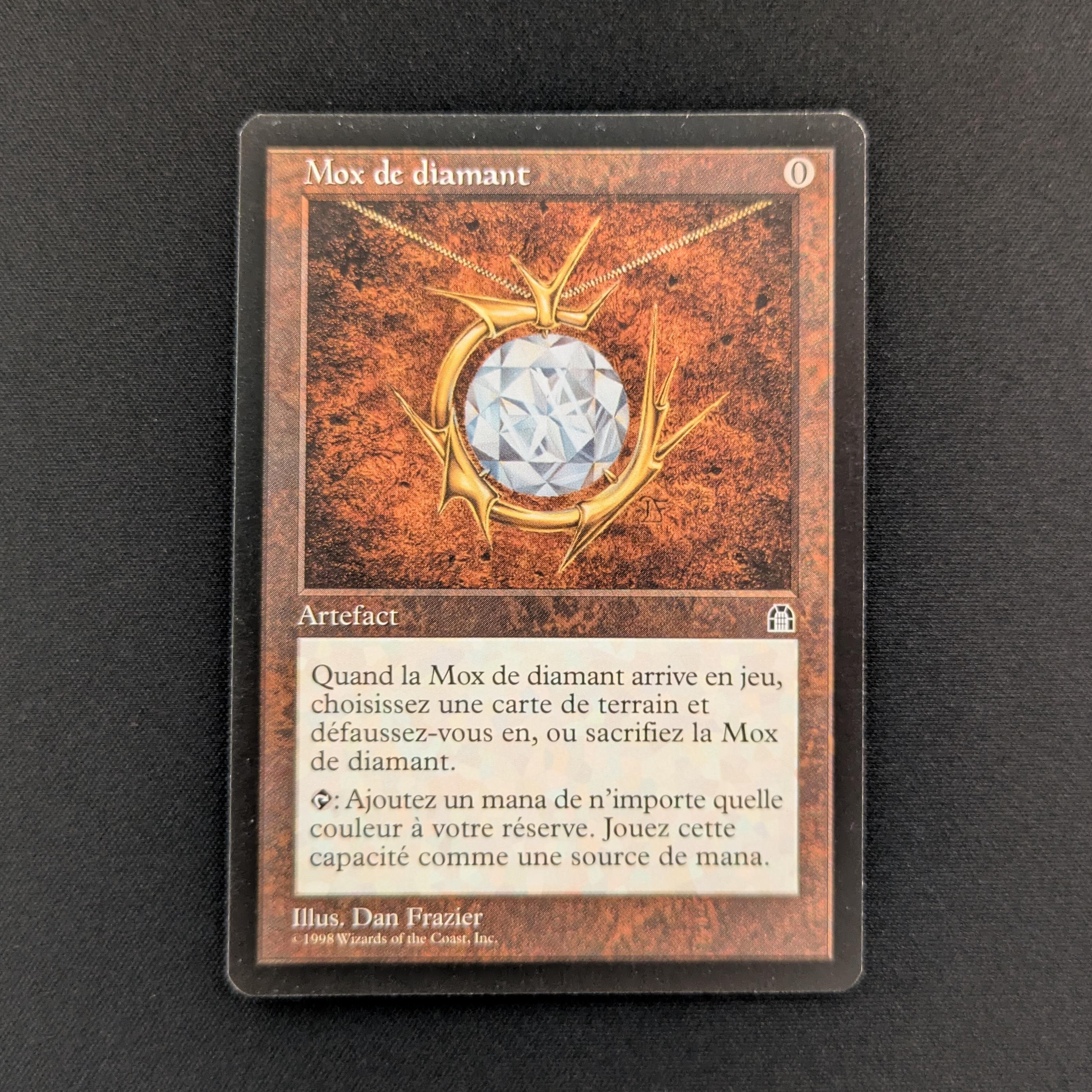 MTG モックス・ダイアモンド（日本語・英語版）3枚セット MTG モックス・ダイアモンド/Mox Diamond 英語 ストロングホールド