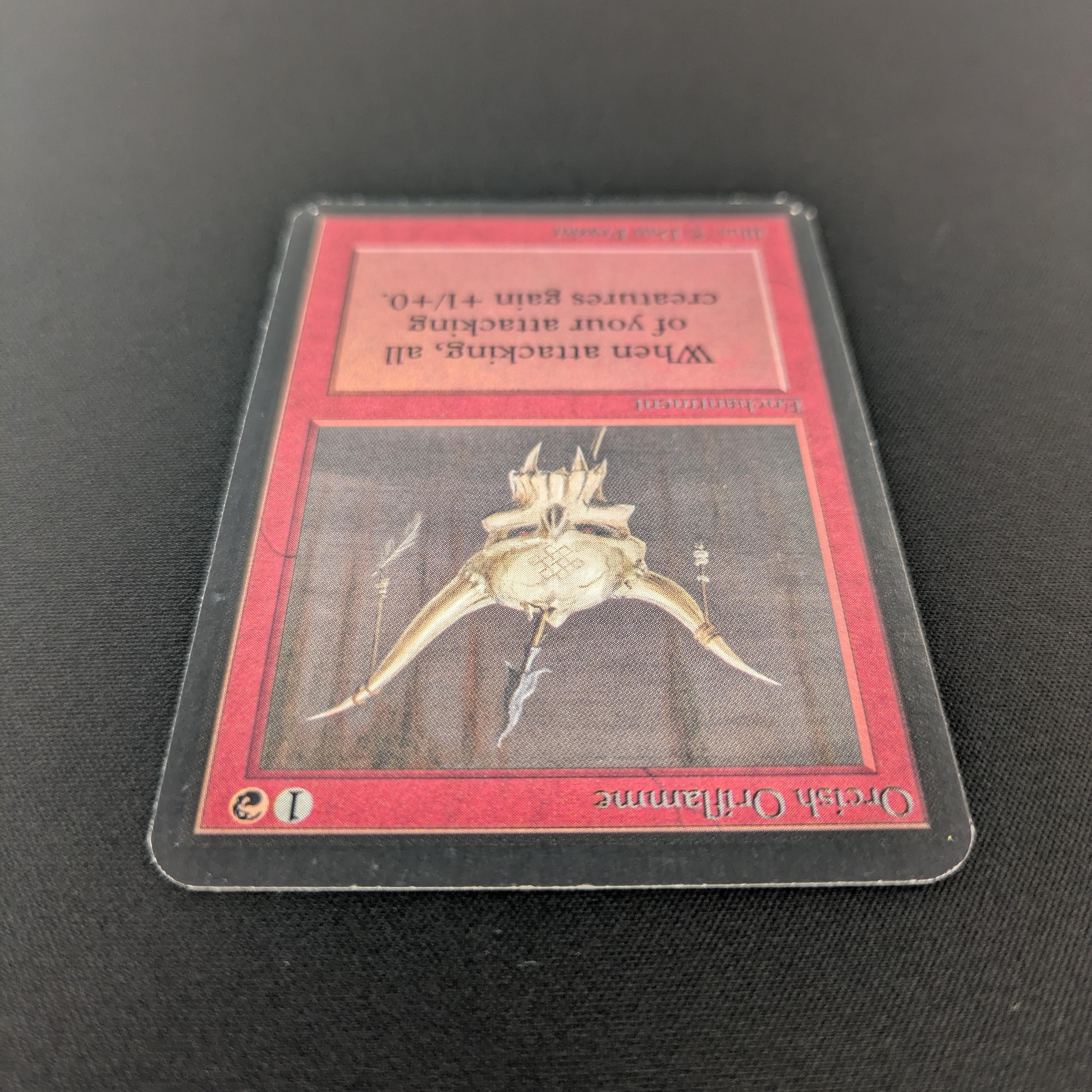 MTG Singles - Orcish Oriflamme - Alpha - 