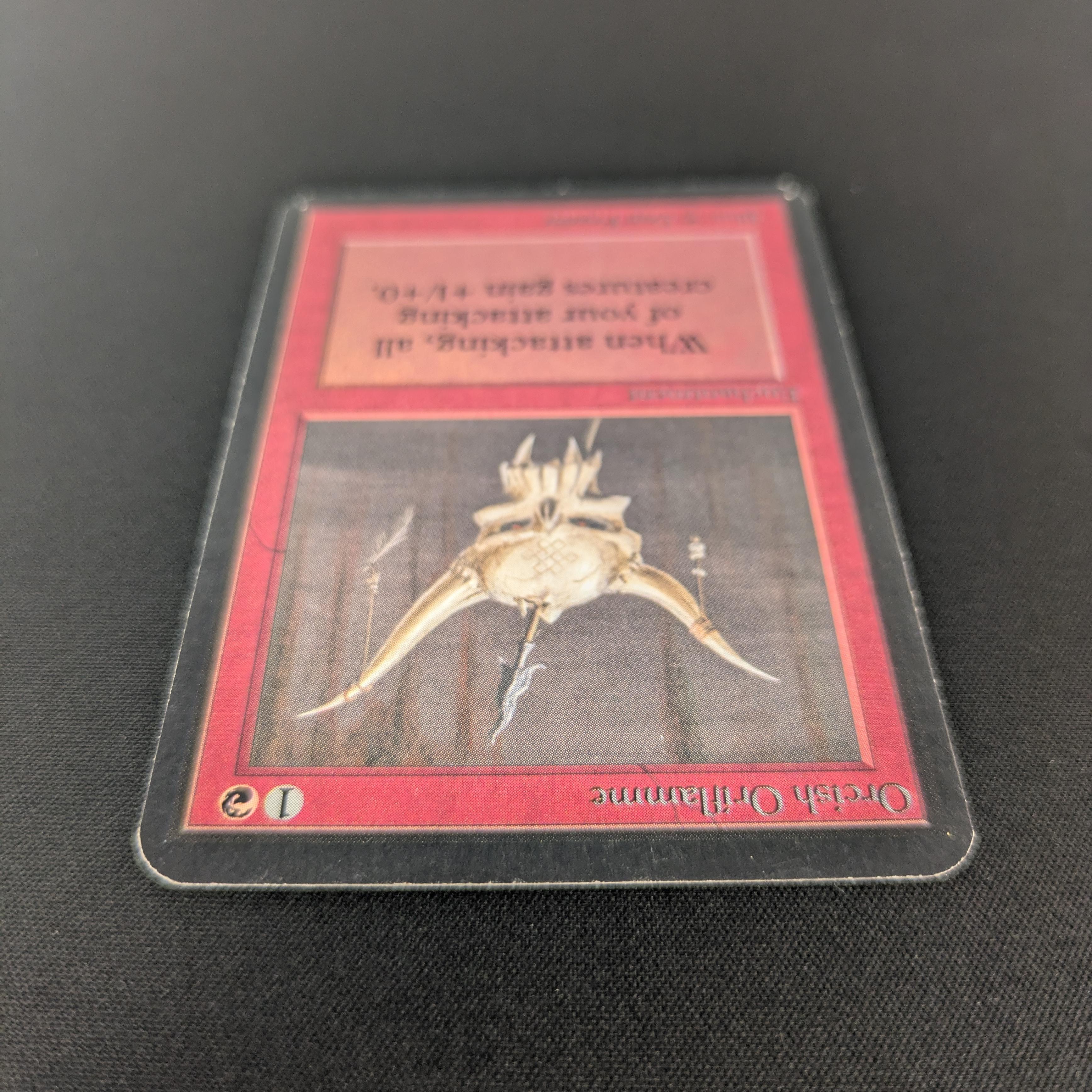 MTG Singles - Orcish Oriflamme - Alpha - 