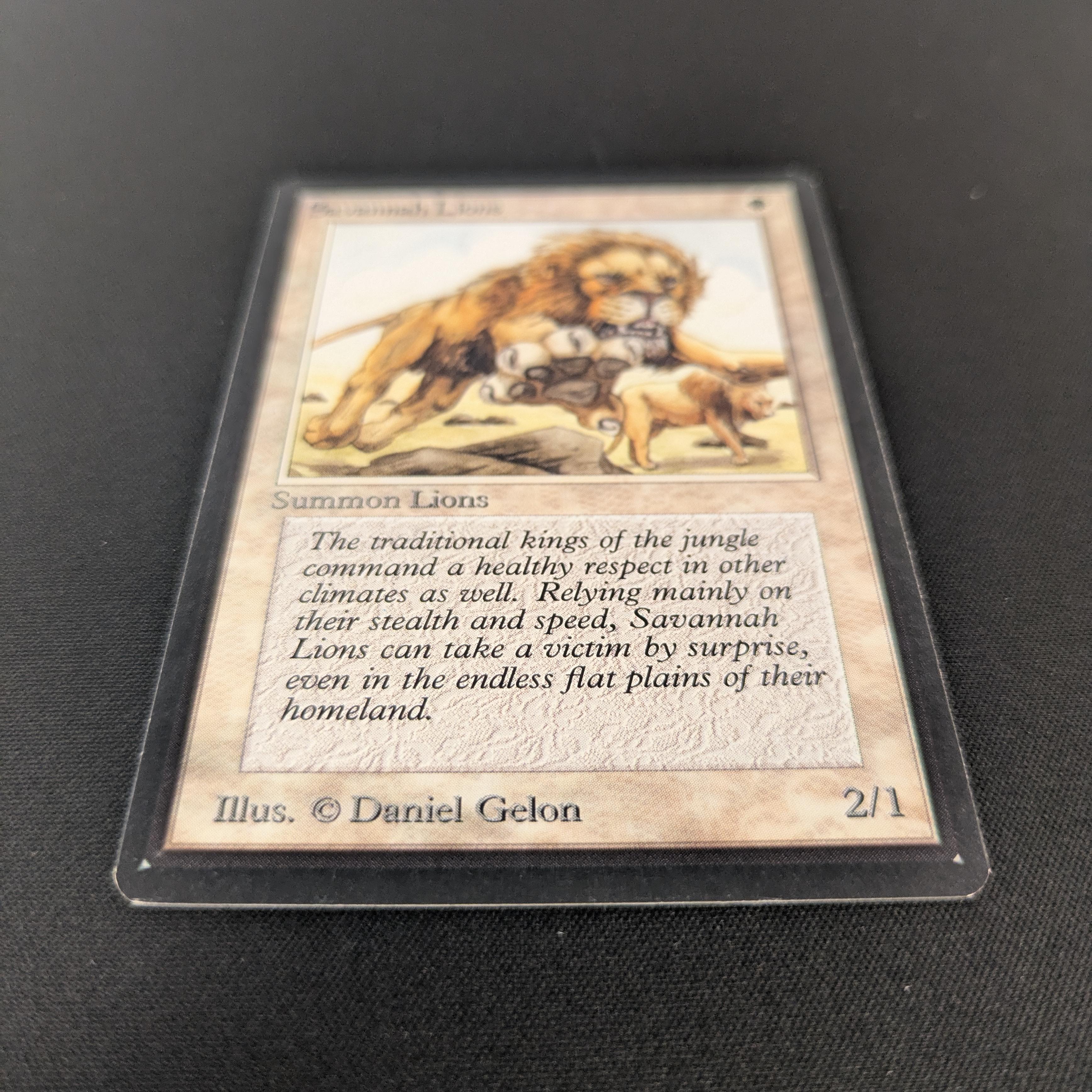 MTG Singles - Savannah Lions - Beta - 