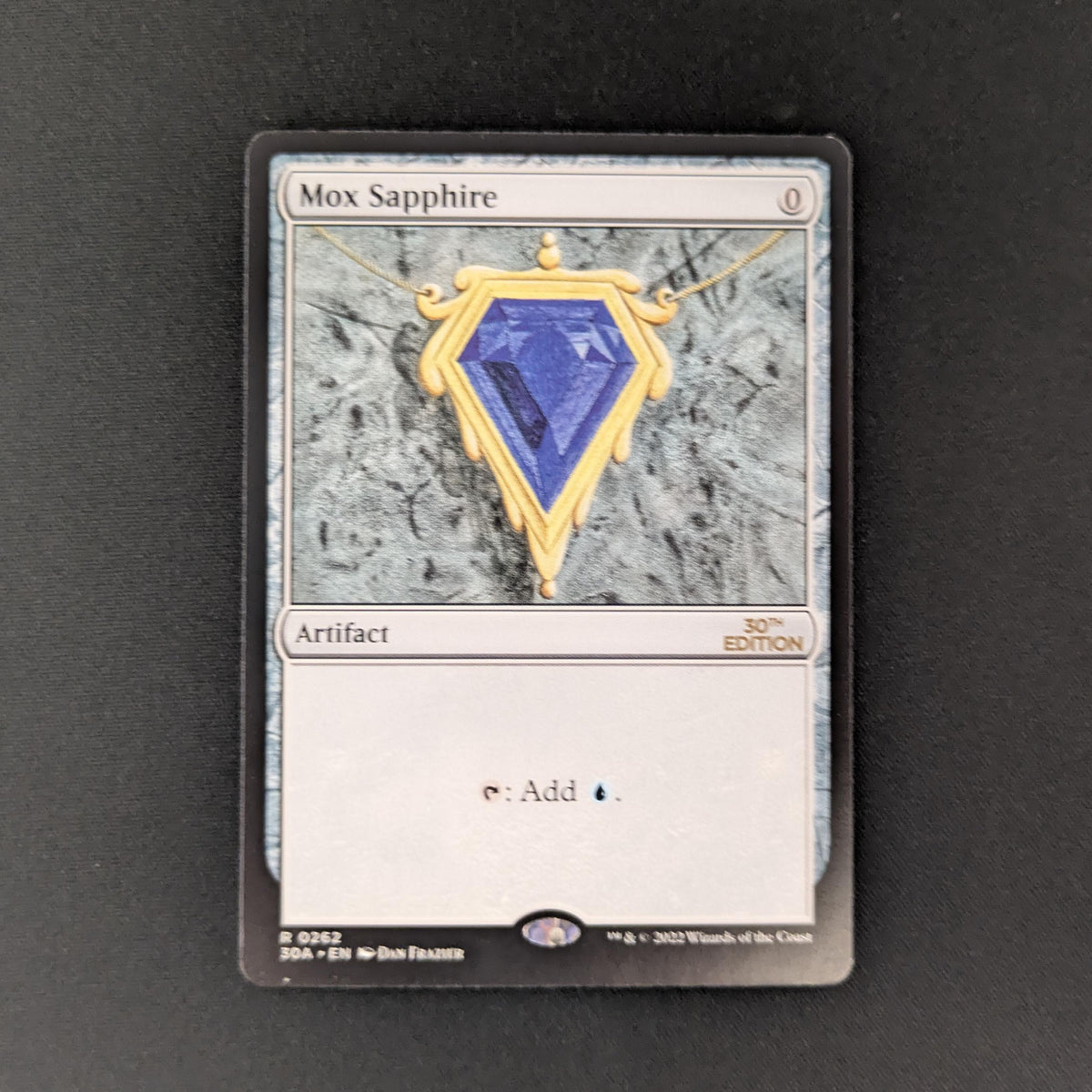 Mox Sapphire (Modern Frame) - 30th Anniversary Edition