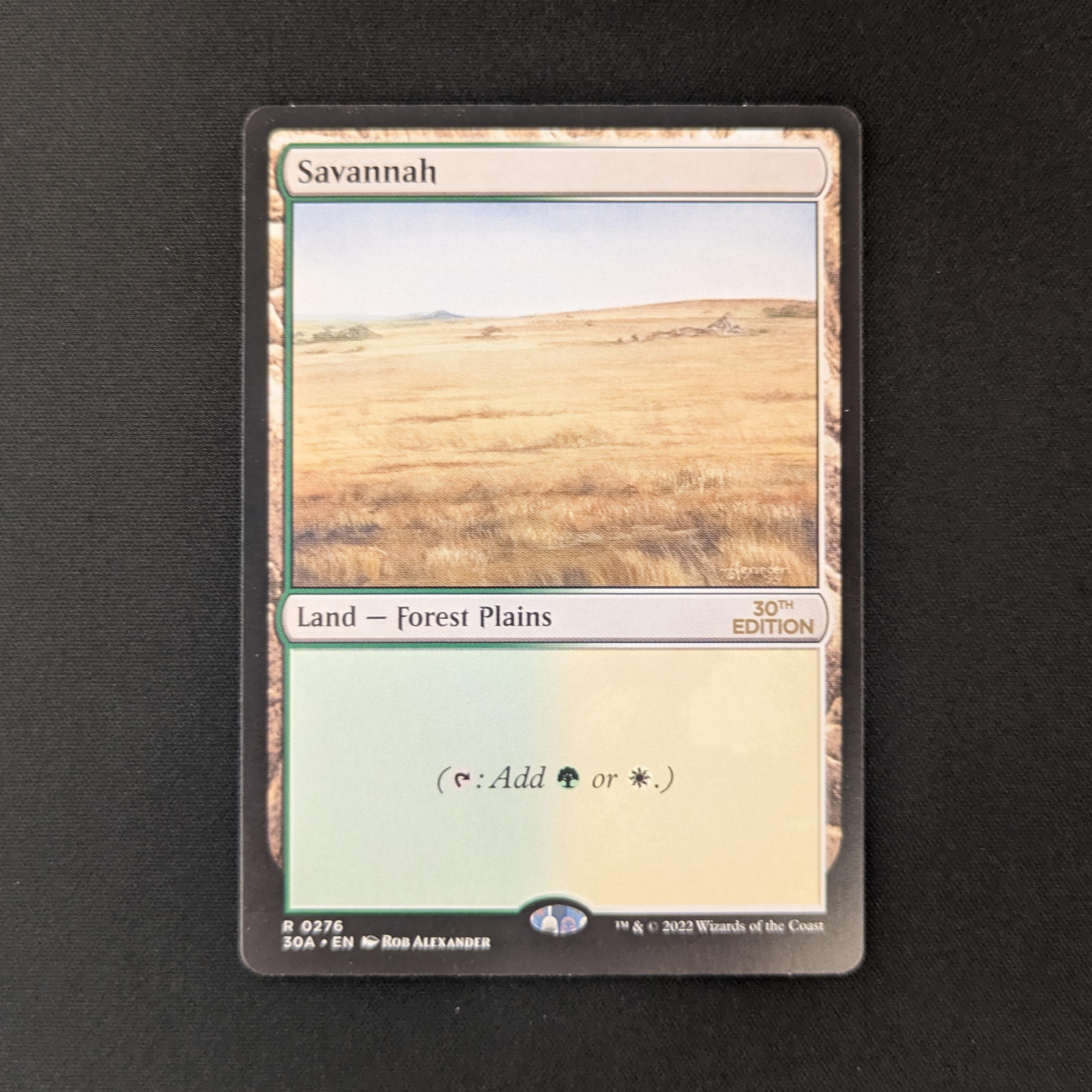 MTG Singles - Savannah (Modern Frame) - 30th Anniversary Edition - NM - 26240