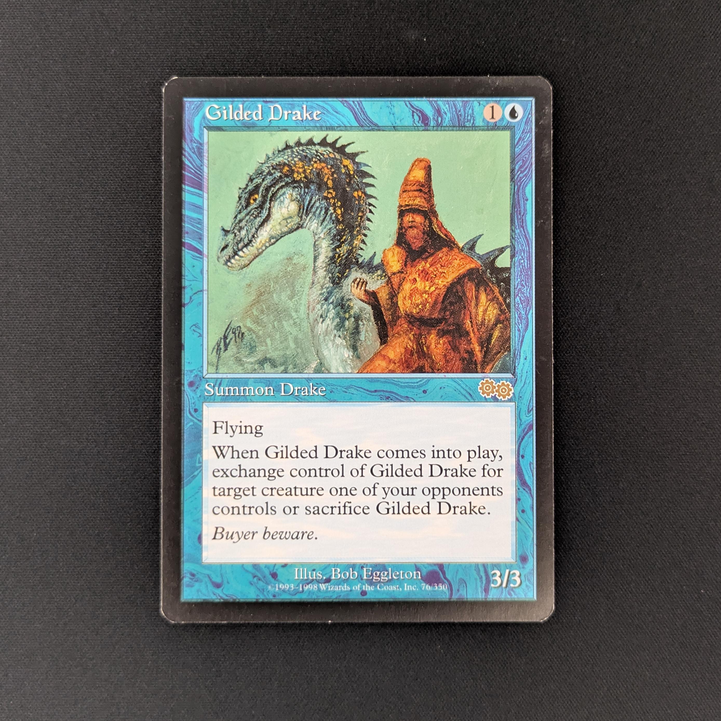 Gilded Drake · Urza's Saga (USG) #76 · Scryfall Magic The