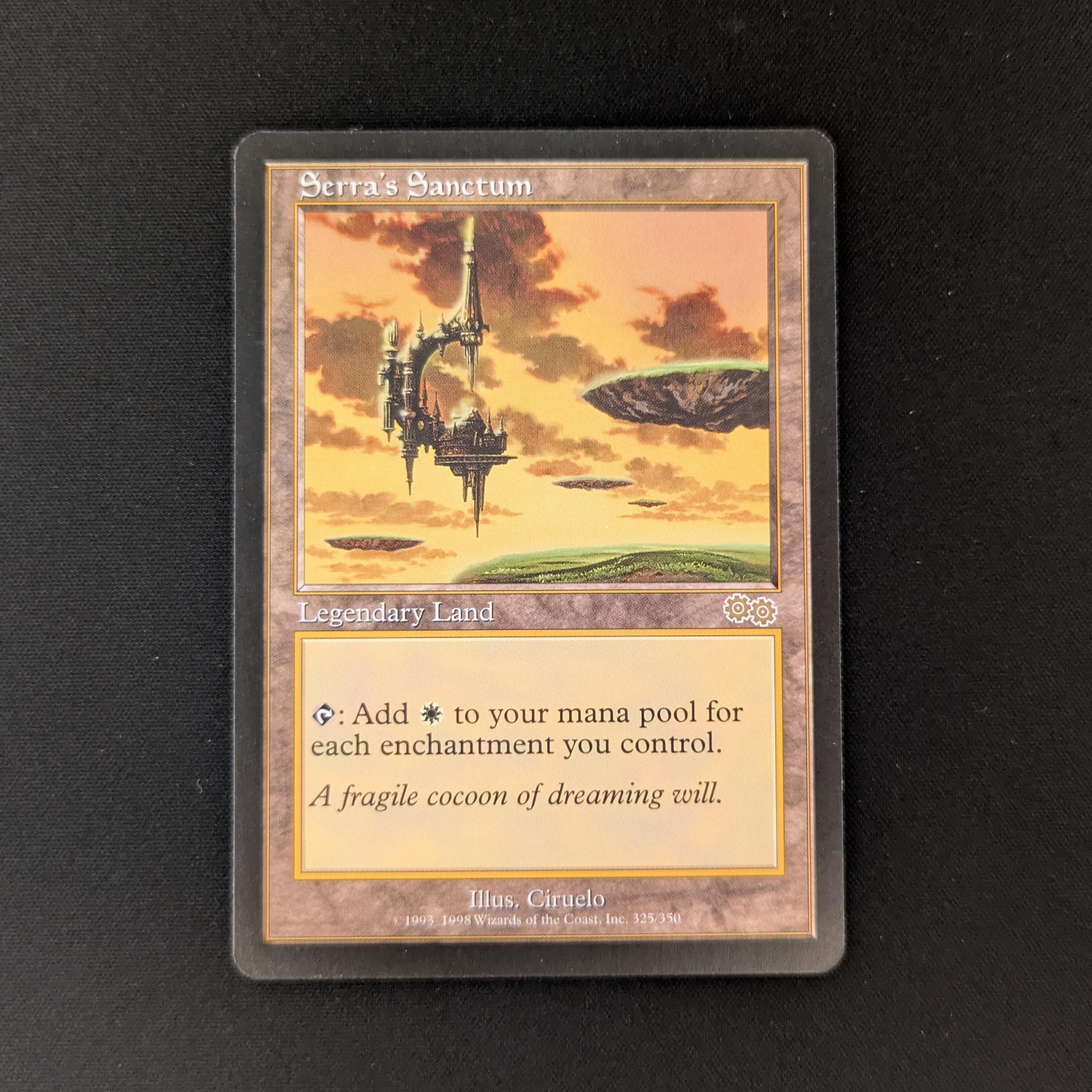 MTG Singles - Serra's Sanctum - Urza's Saga - English - EX - 26265