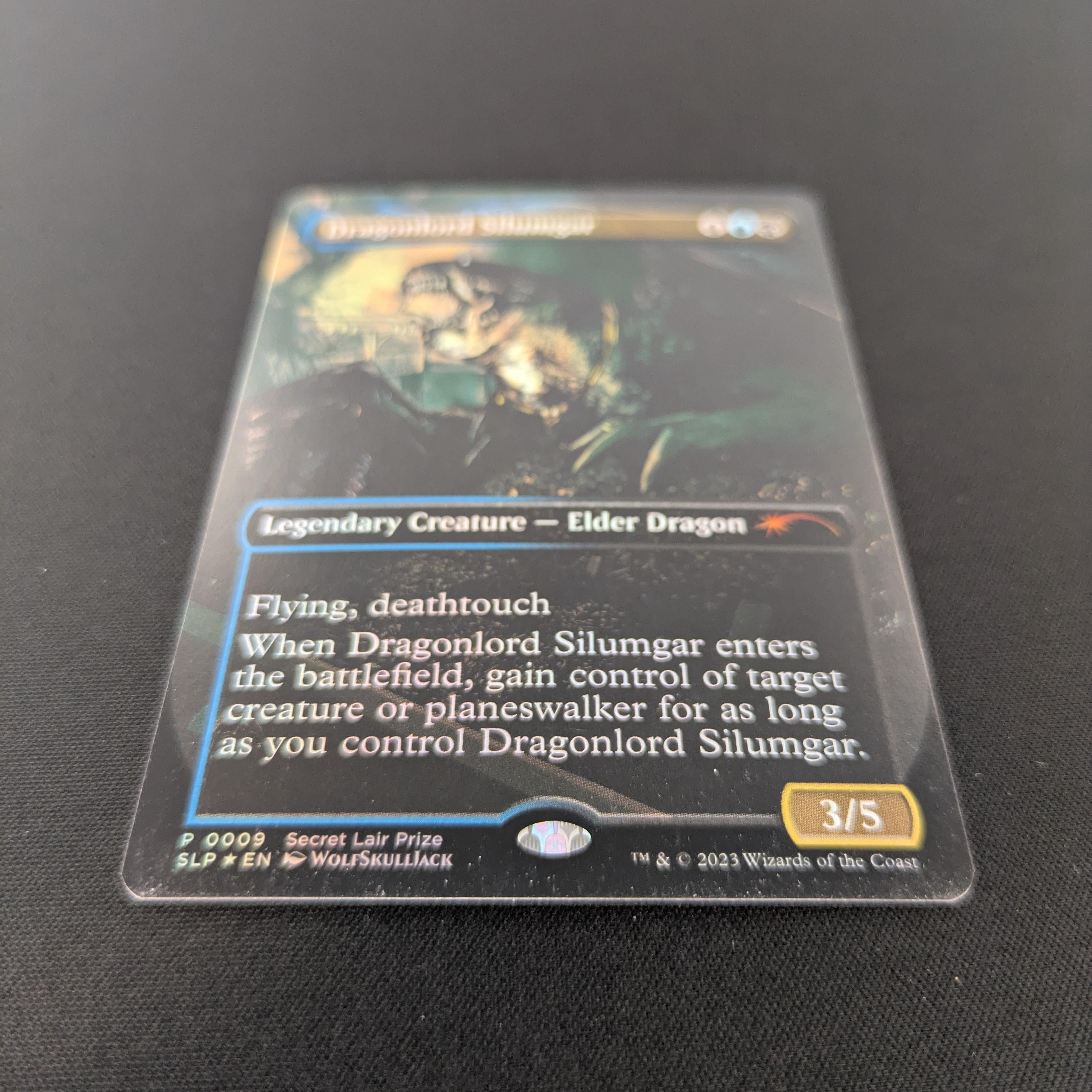 MTG Singles - [FOIL] Dragonlord Silumgar - DCI Promos - NM - 