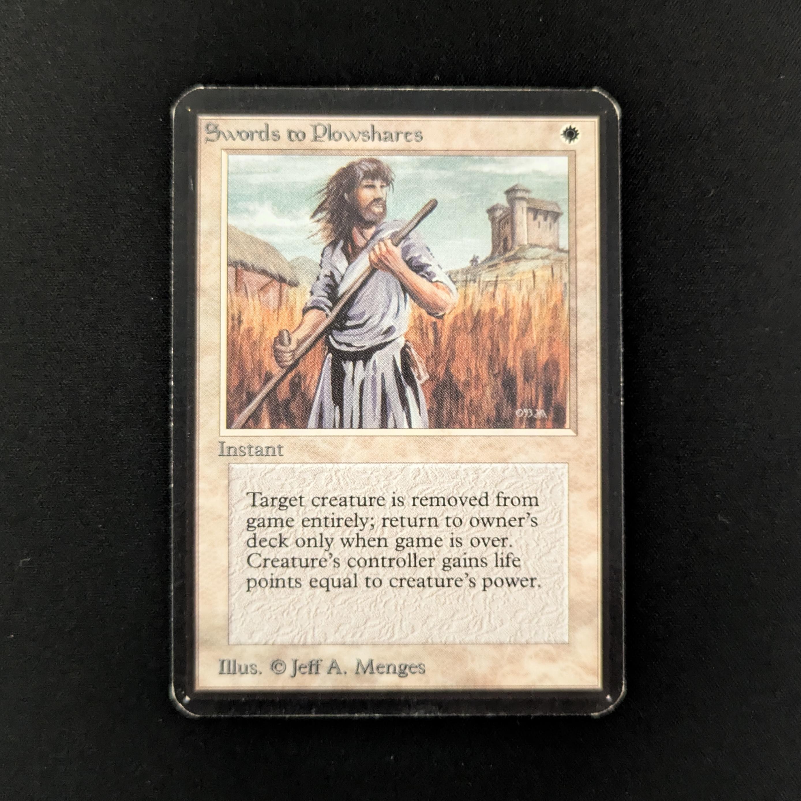 MTG Singles - Swords to Plowshares - Alpha - GD - 26345
