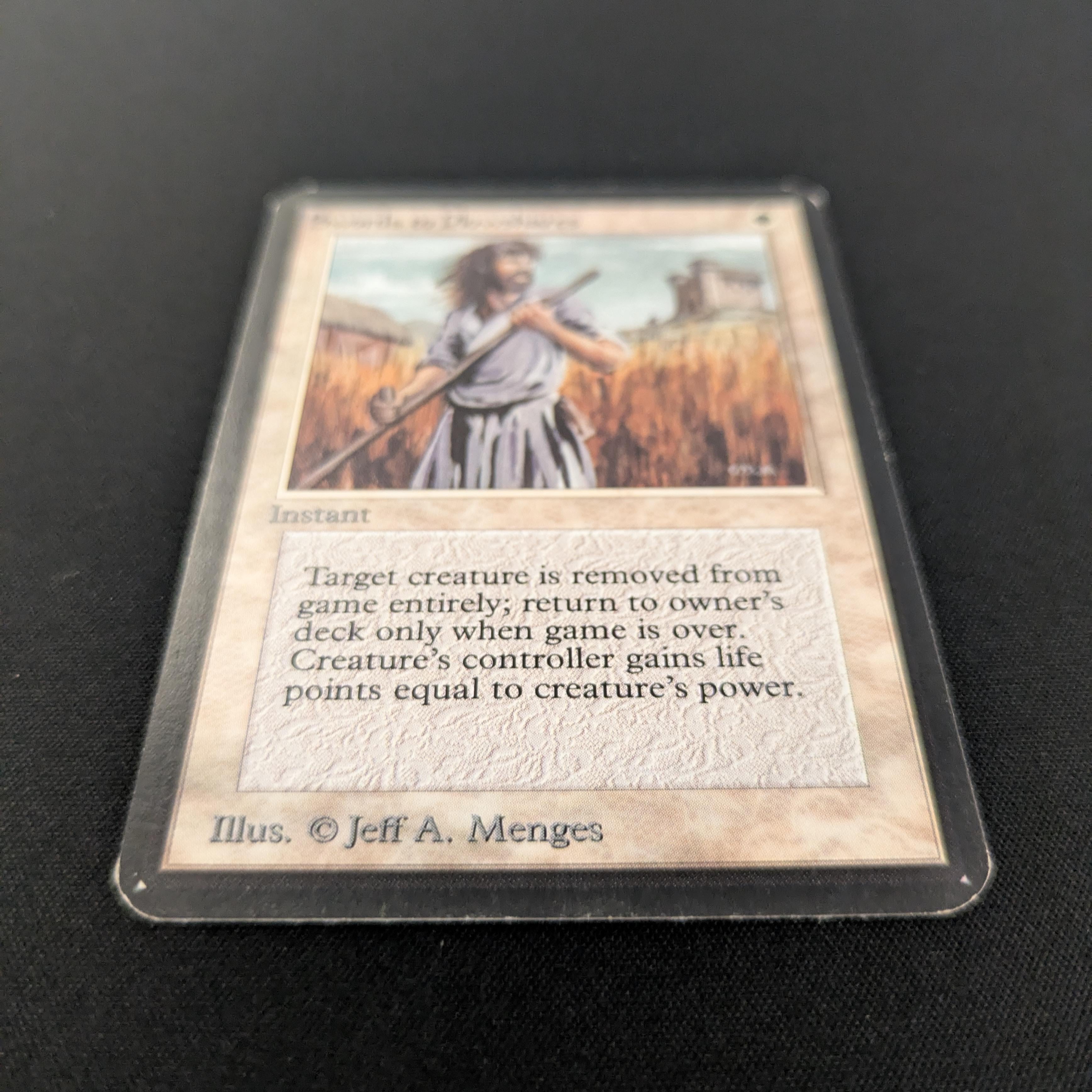MTG Singles - Swords to Plowshares - Alpha - 