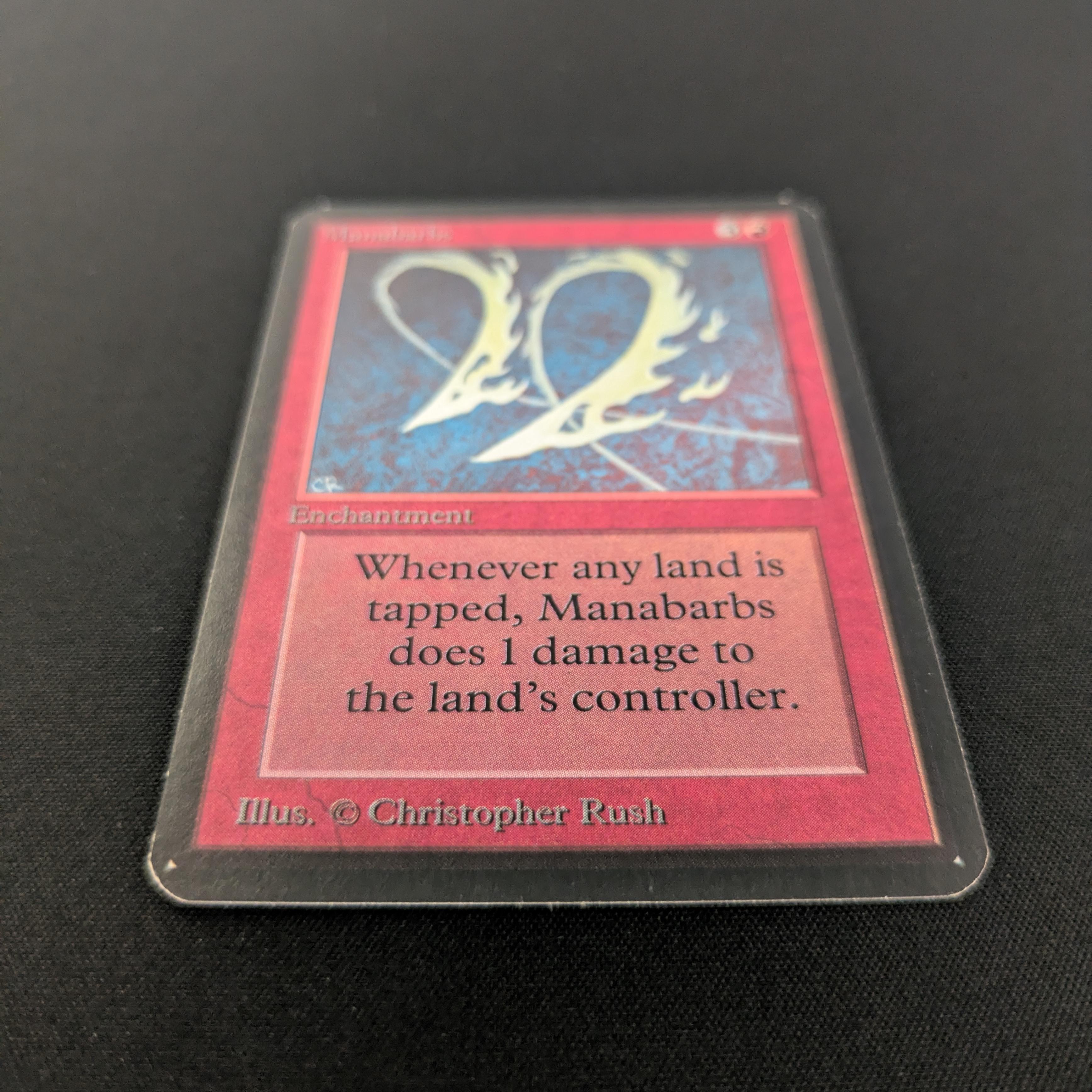 MTG Singles - Manabarbs - Alpha - 