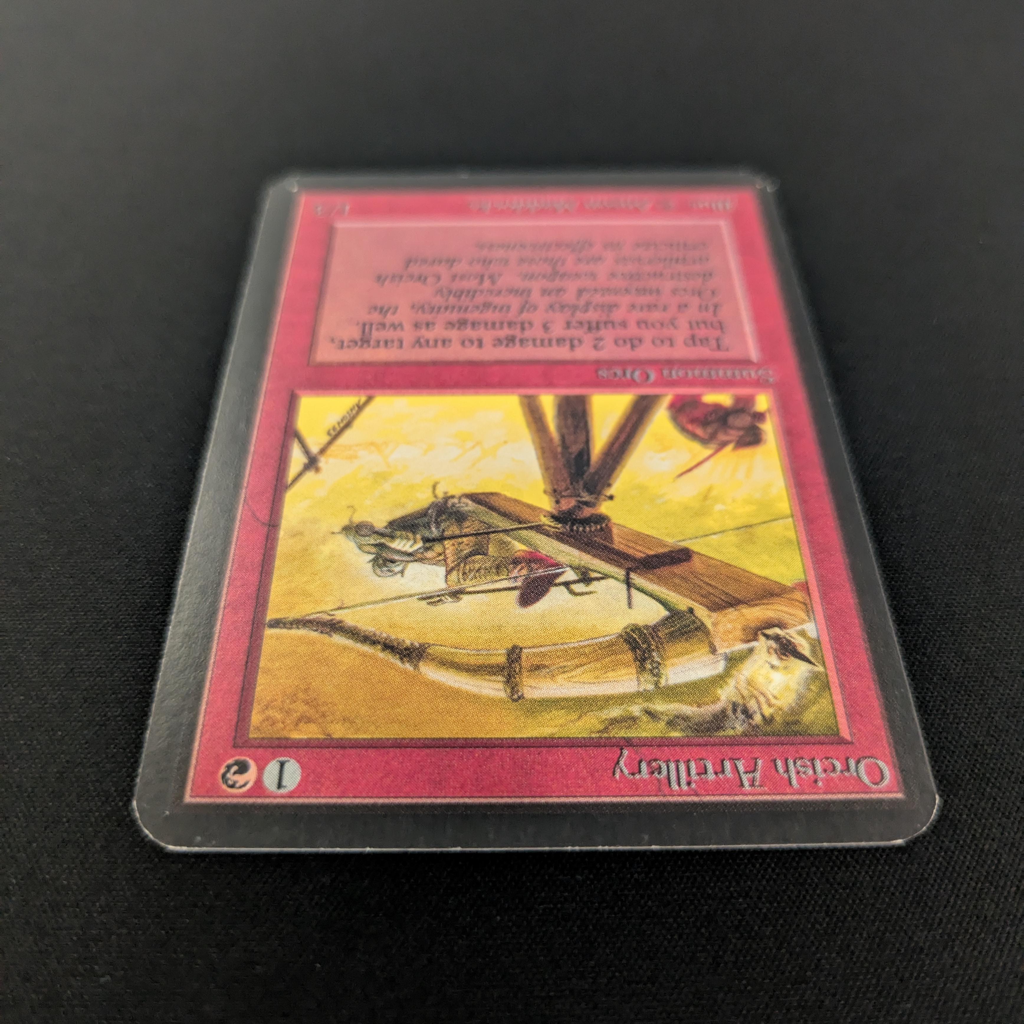 MTG Singles - Orcish Artillery - Alpha - 