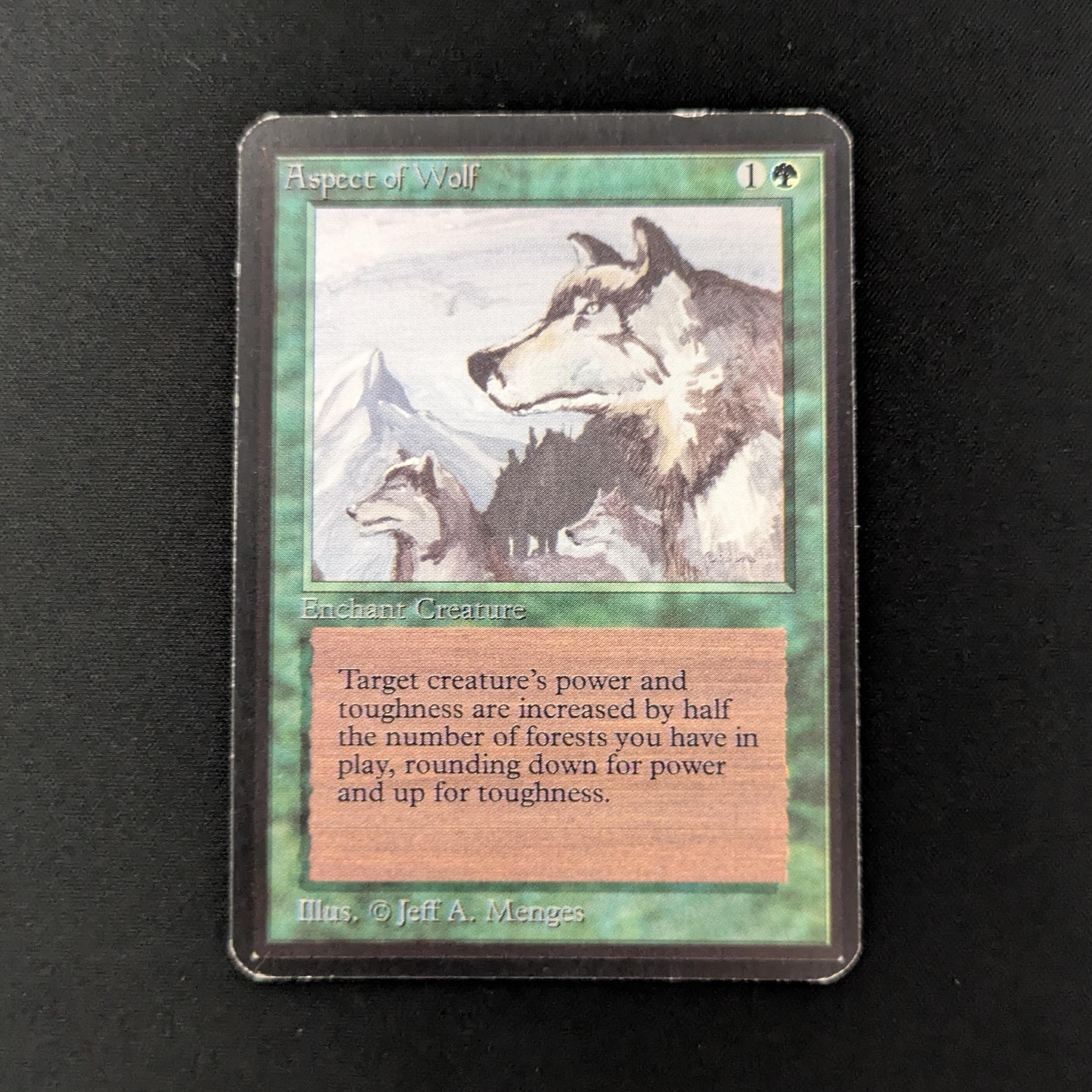 MTG Singles - Aspect of Wolf - Alpha - EX - 26368