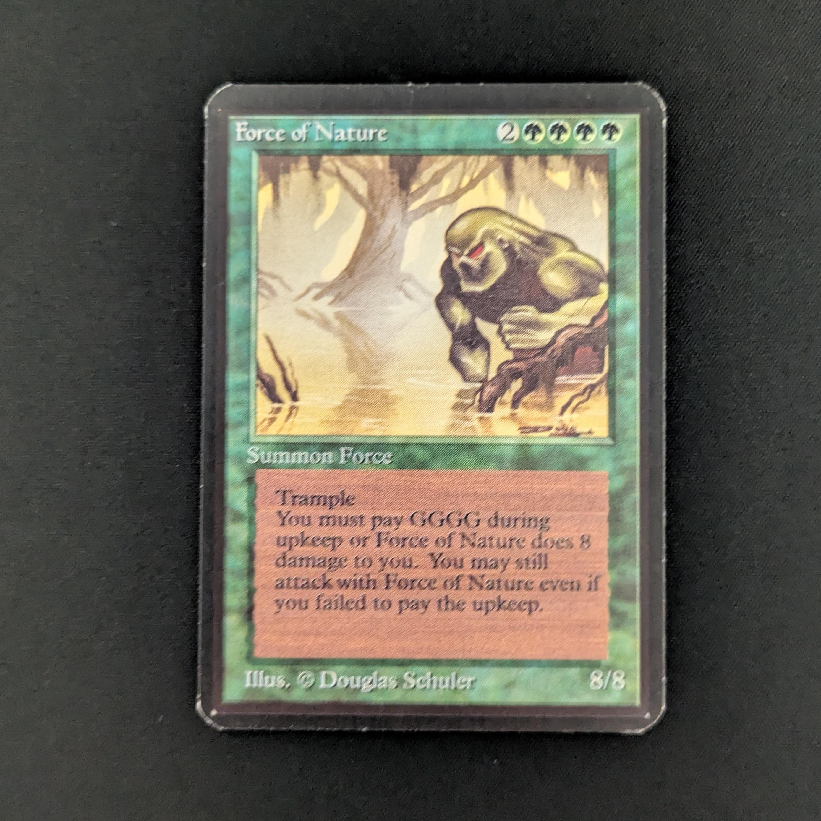 MTG Singles - Force of Nature - Alpha - EX - 26371
