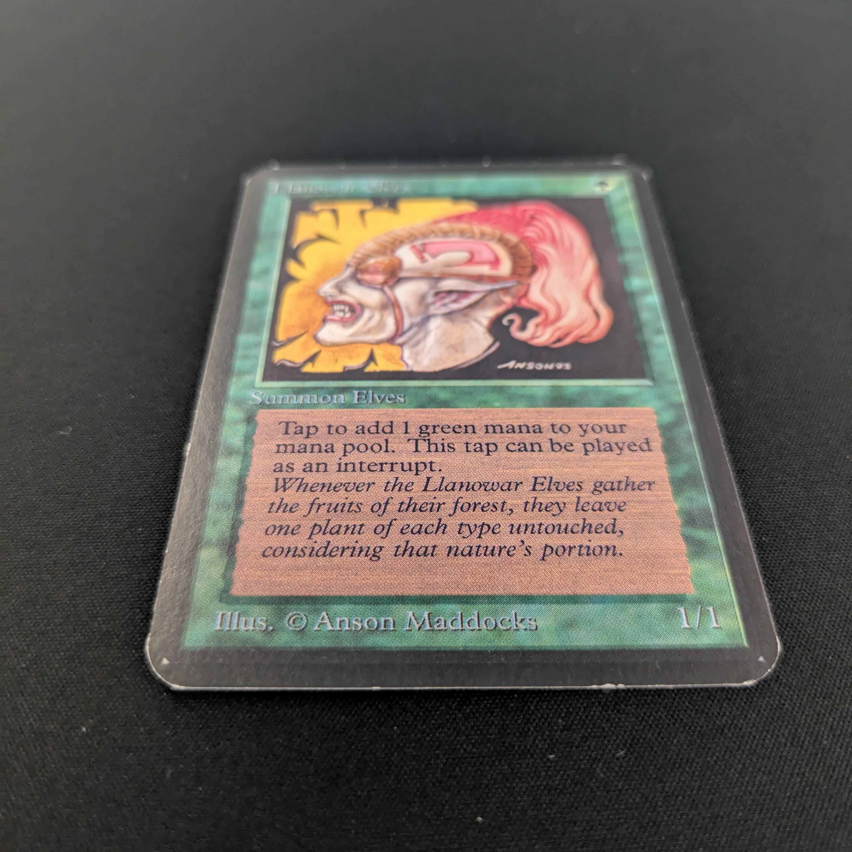 MTG Singles - Llanowar Elves - Alpha - 