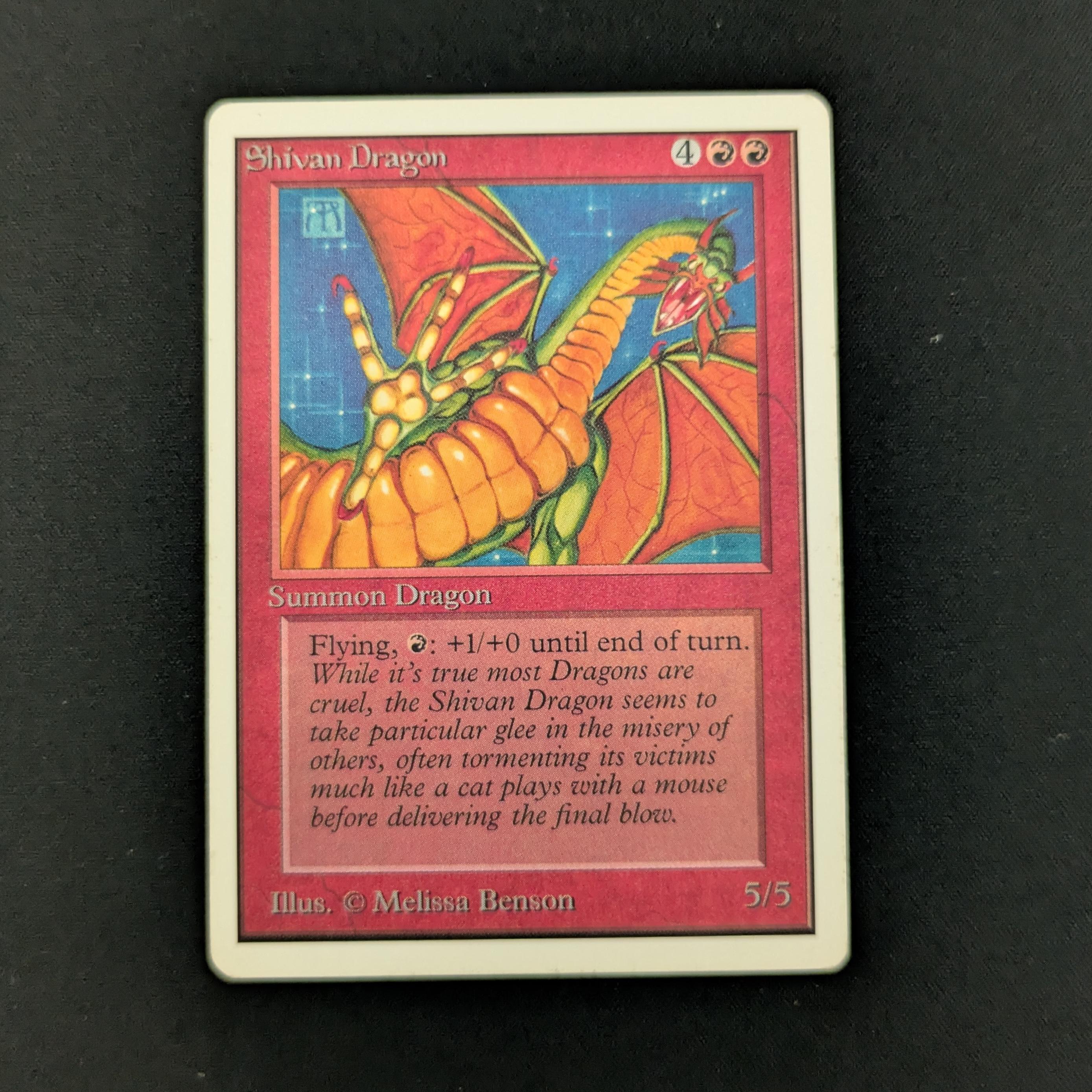 MTG Singles - Shivan Dragon - Unlimited - LP - 26397