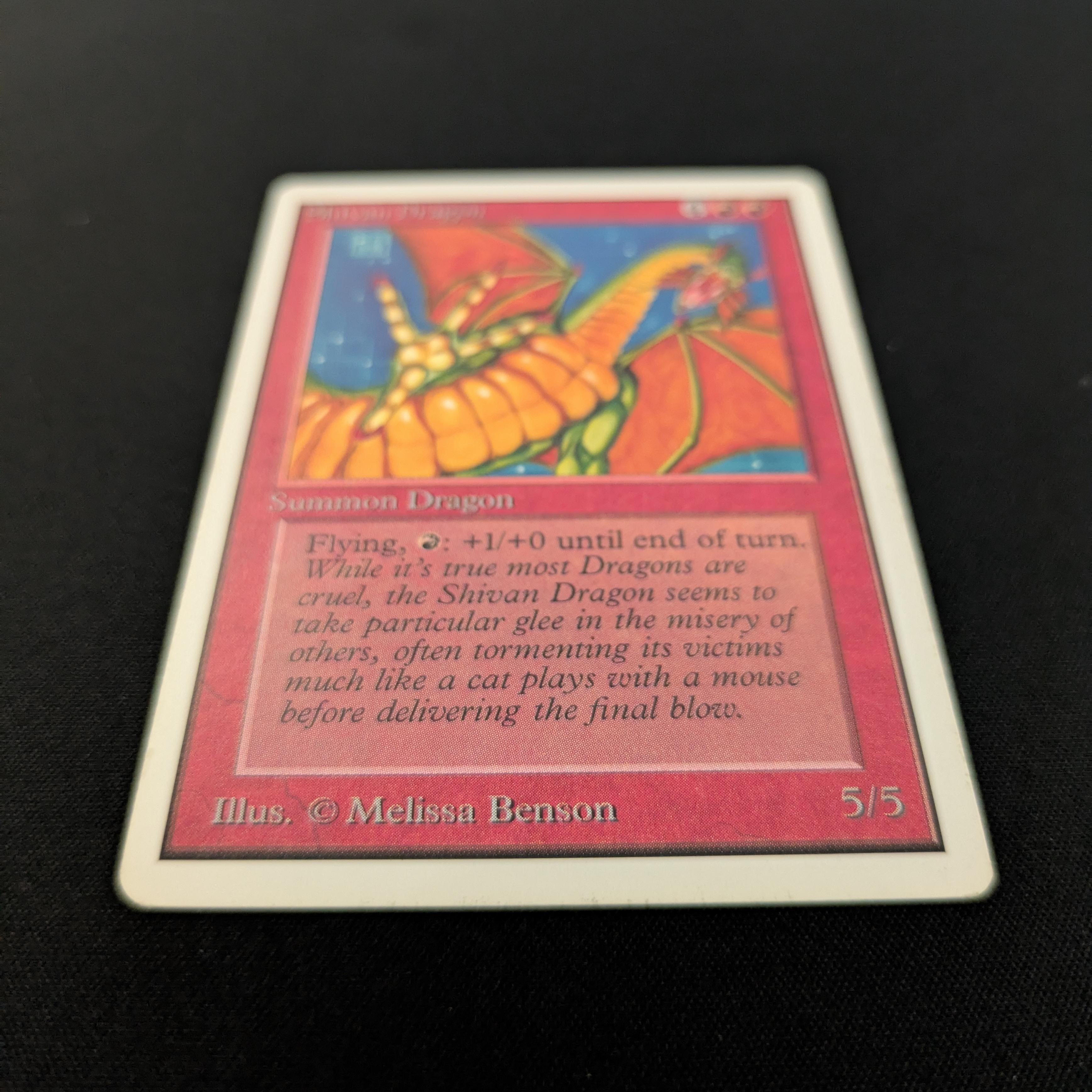 MTG Singles - Shivan Dragon - Unlimited - 