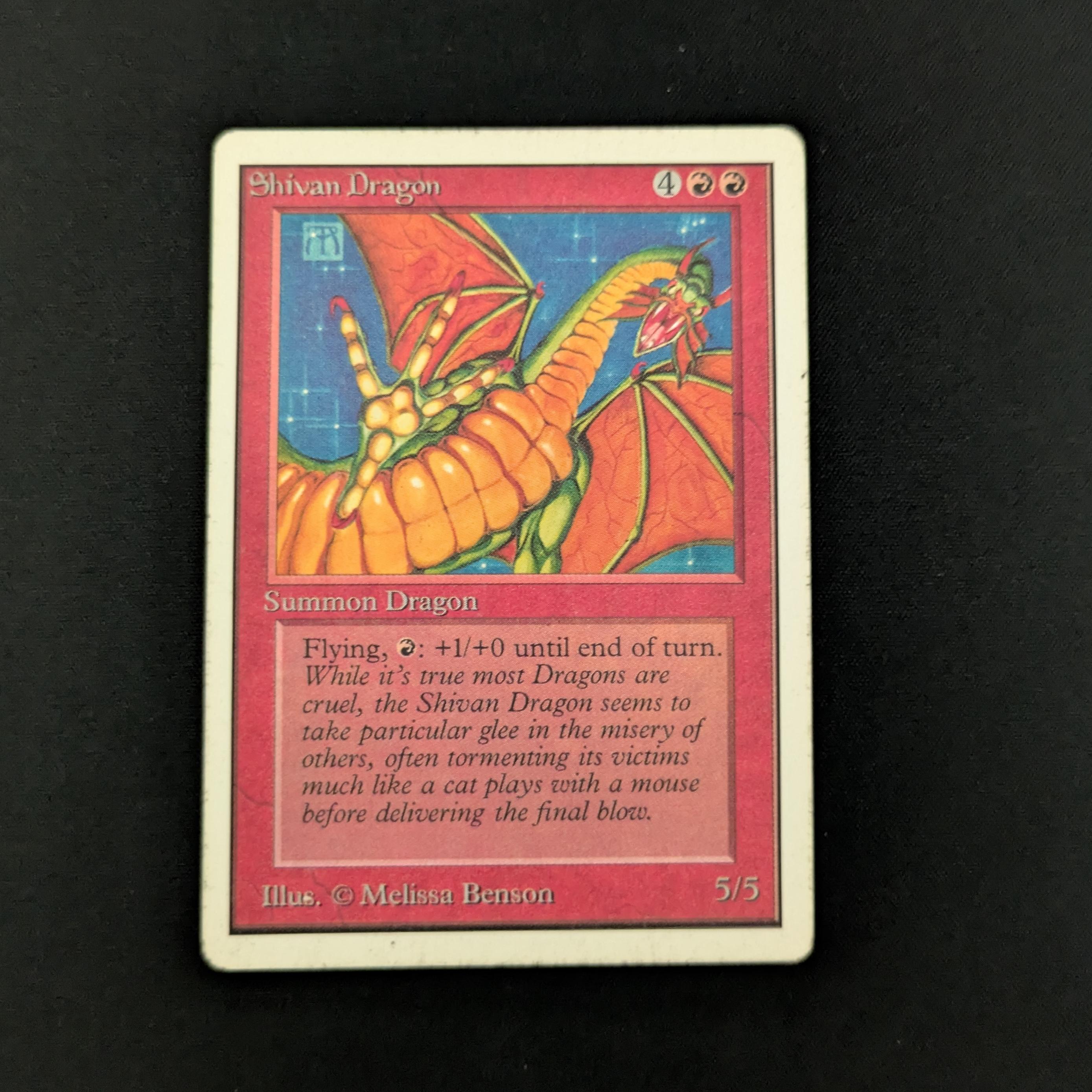 MTG Singles - Shivan Dragon - Unlimited - PO - 26398