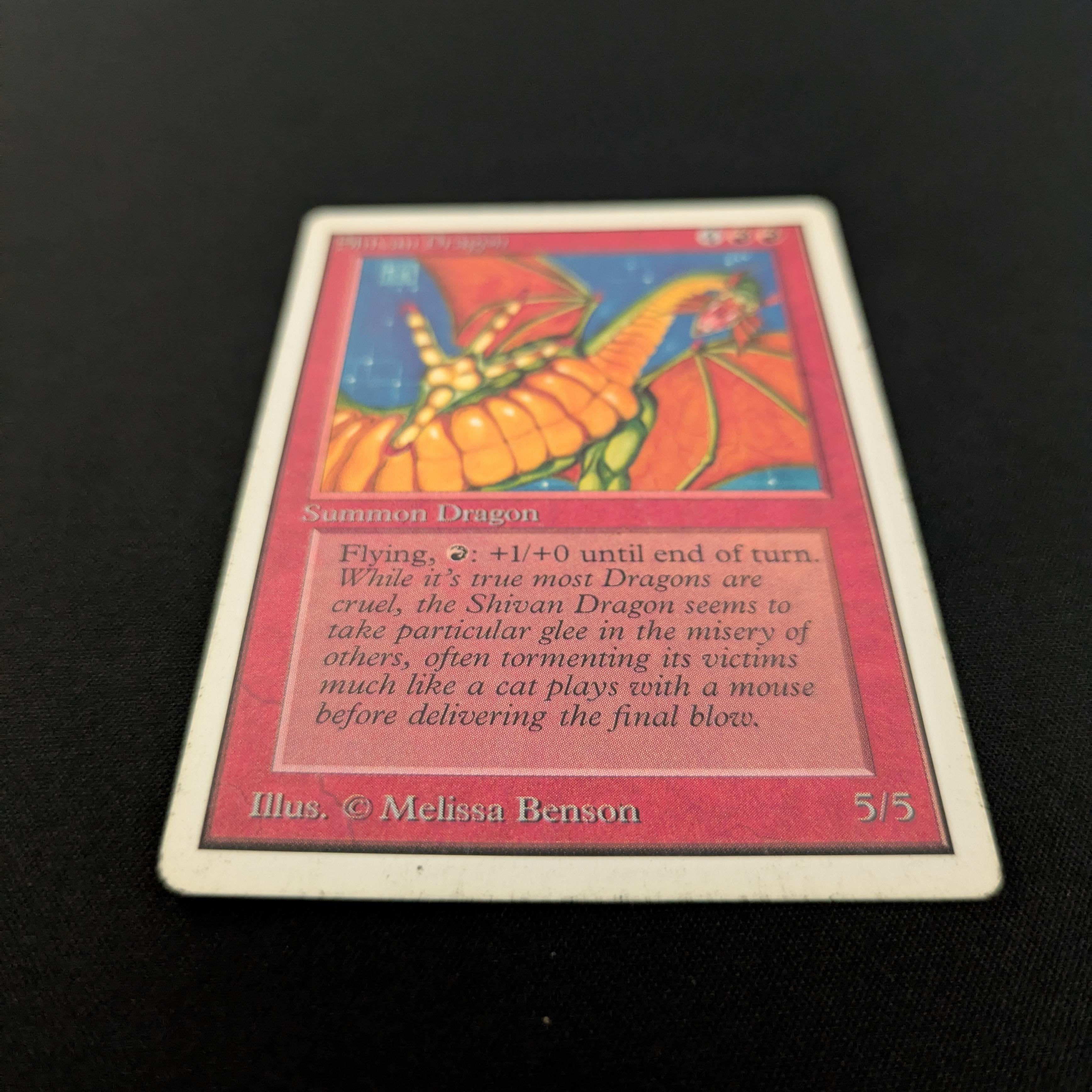 MTG Singles - Shivan Dragon - Unlimited - 