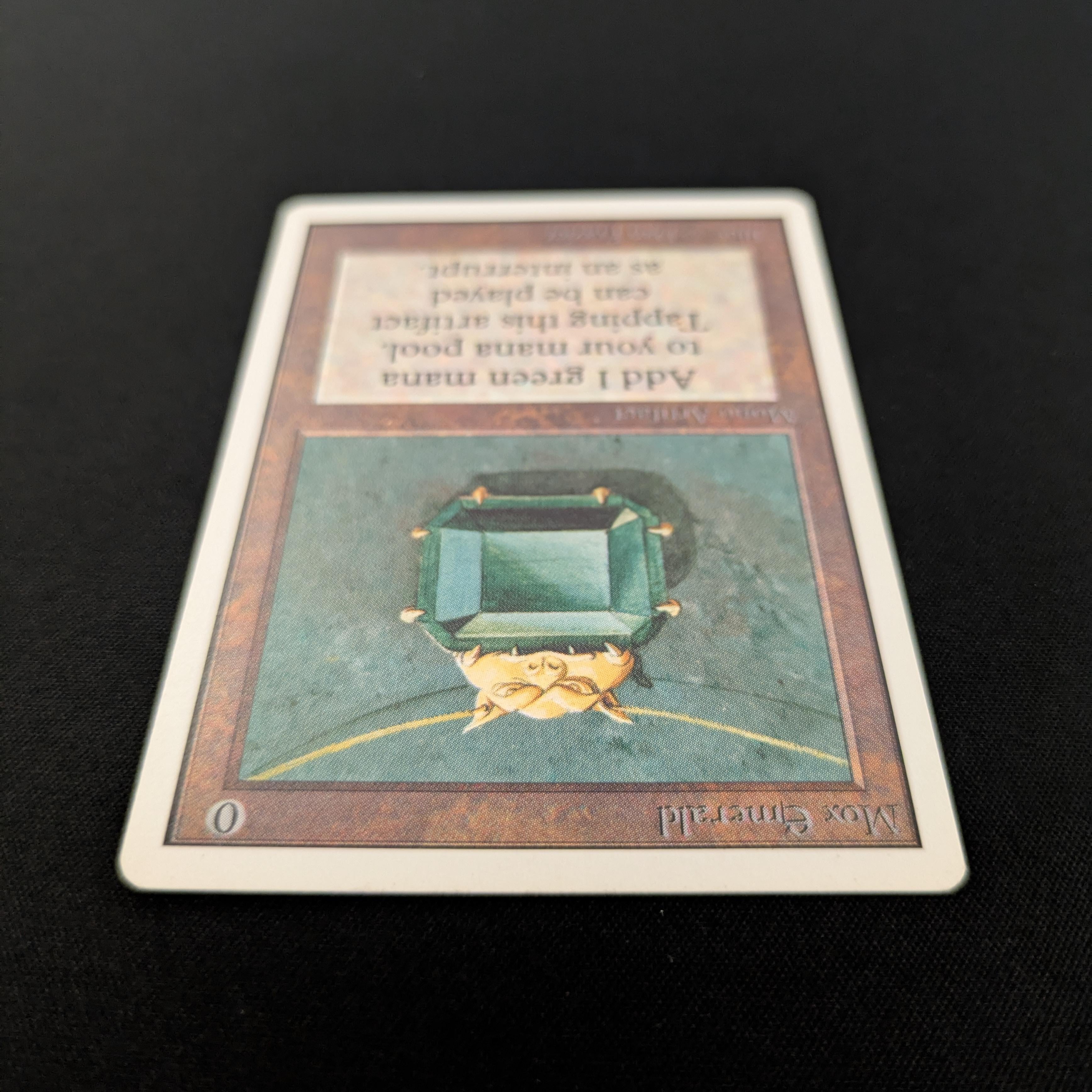 MTG  Mox Emerald サイン入り MTG Mox Emerald サイン入り - メルカリ