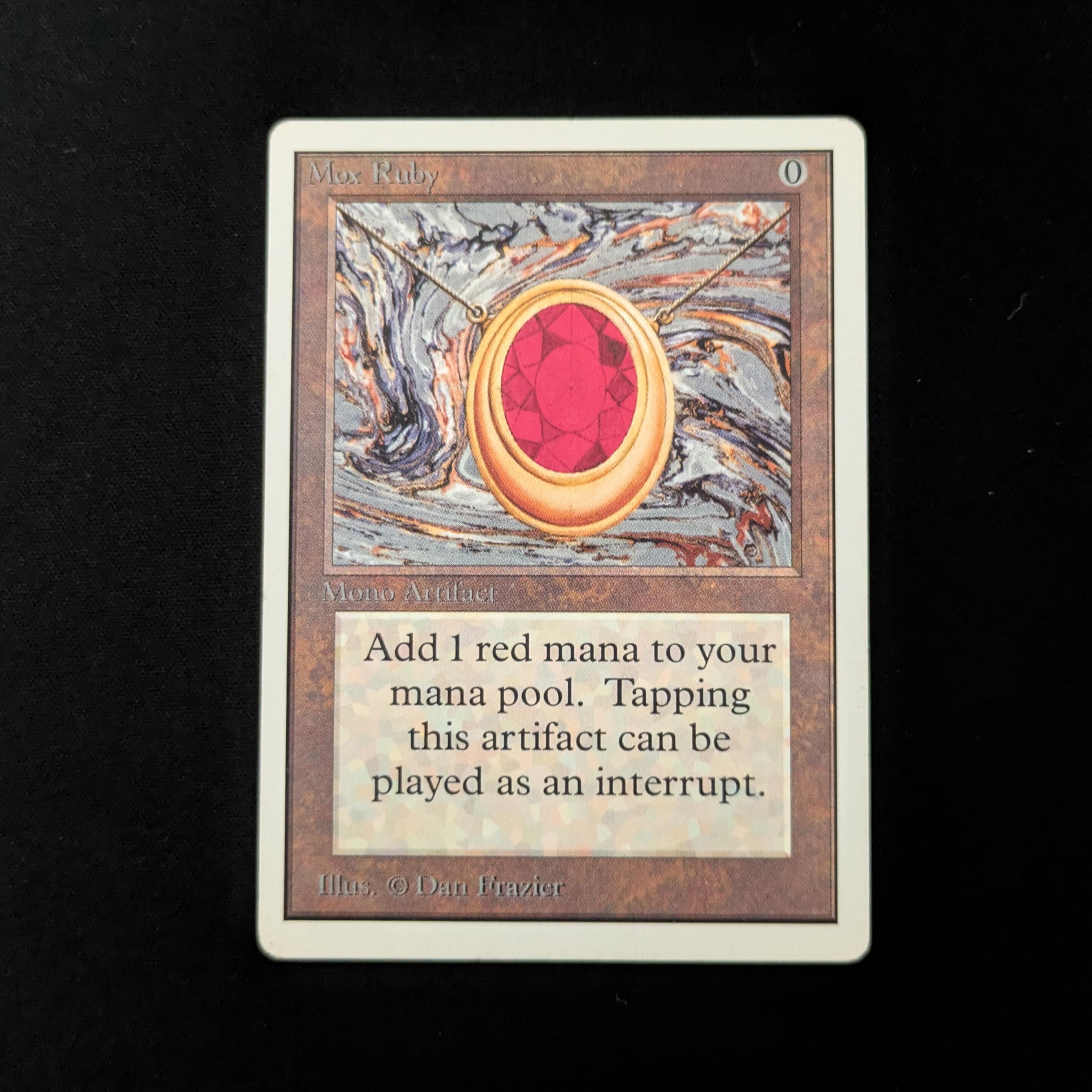MTG Singles - Mox Ruby - Unlimited - LP - 26418