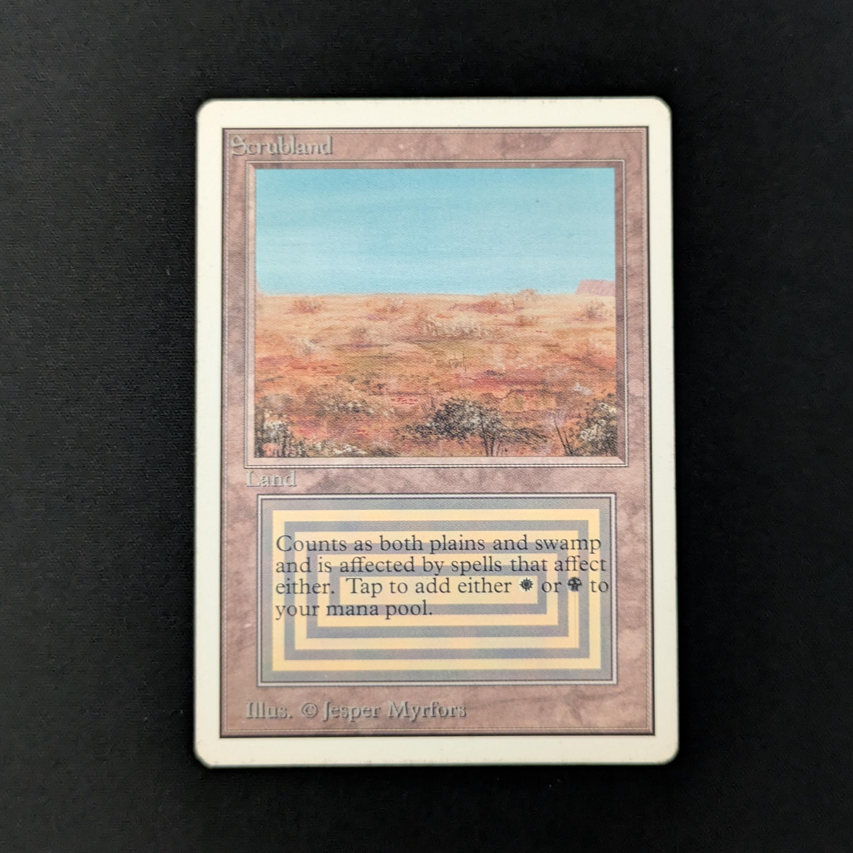 MTG Singles - Scrubland - Unlimited - LP - 26426