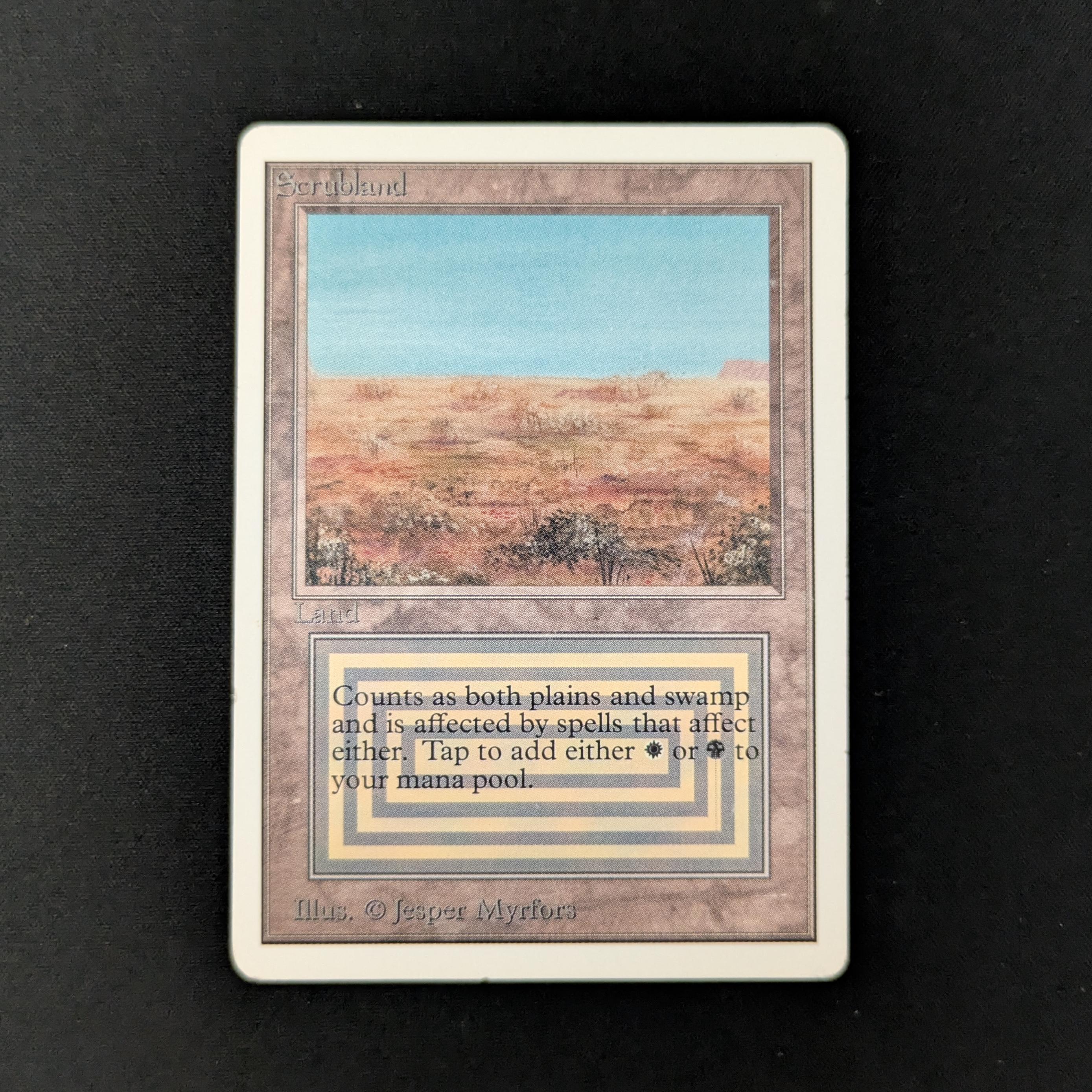 MTG Singles - Scrubland - Unlimited - PL - 26429