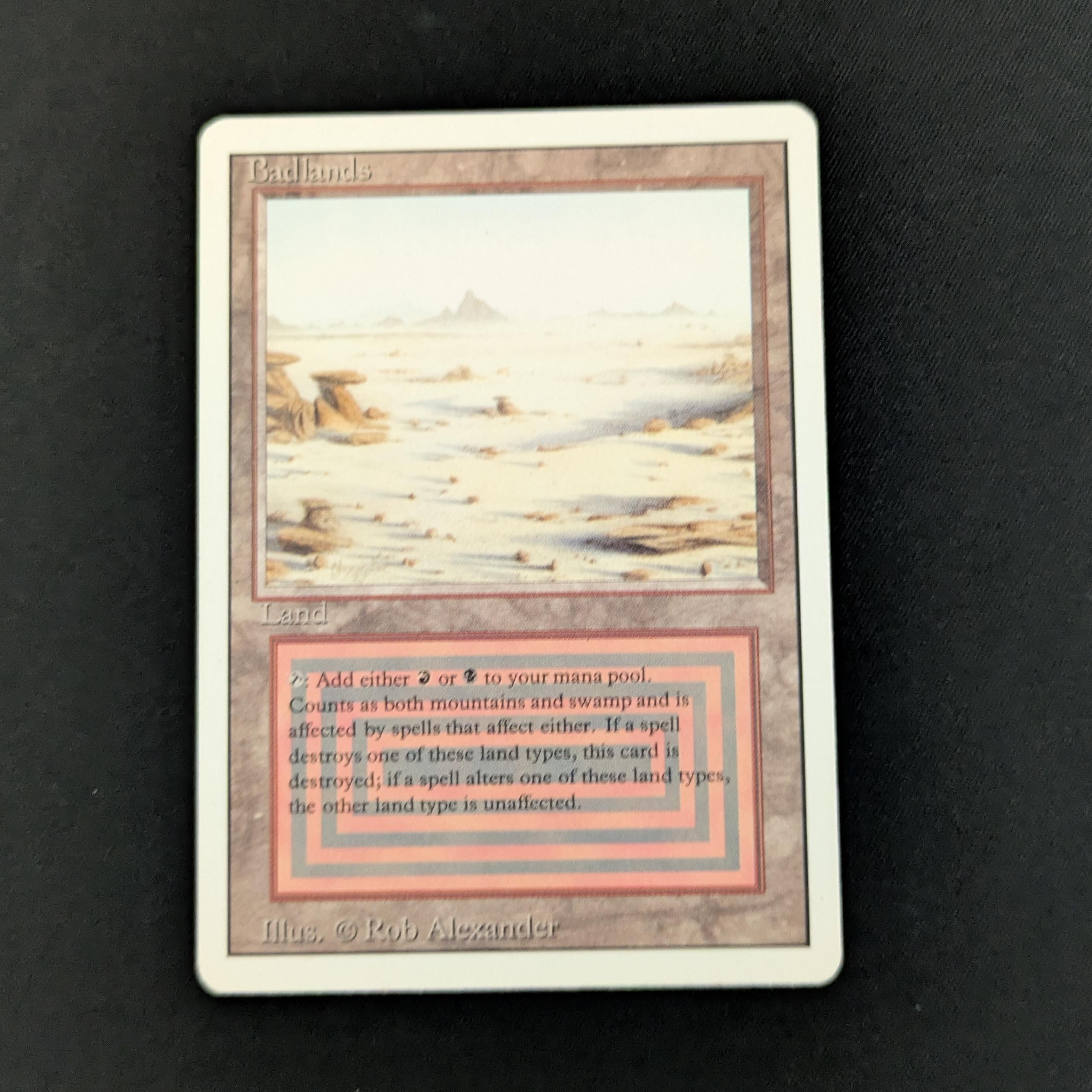Badlands ドイツ語 黒枠 3EDBB MTG - マジック：ザ
