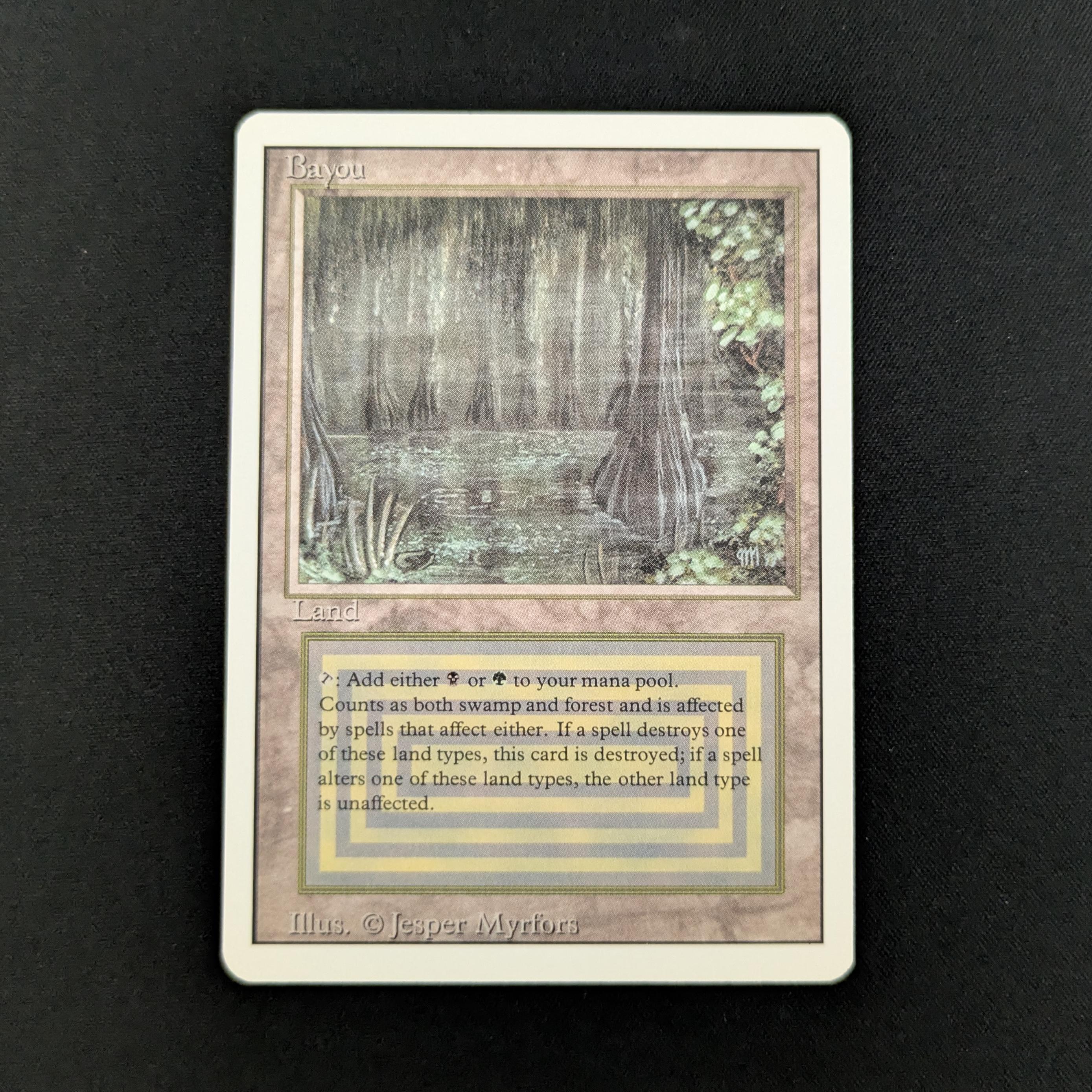 MTG Singles - Bayou - Revised - NM - 26495
