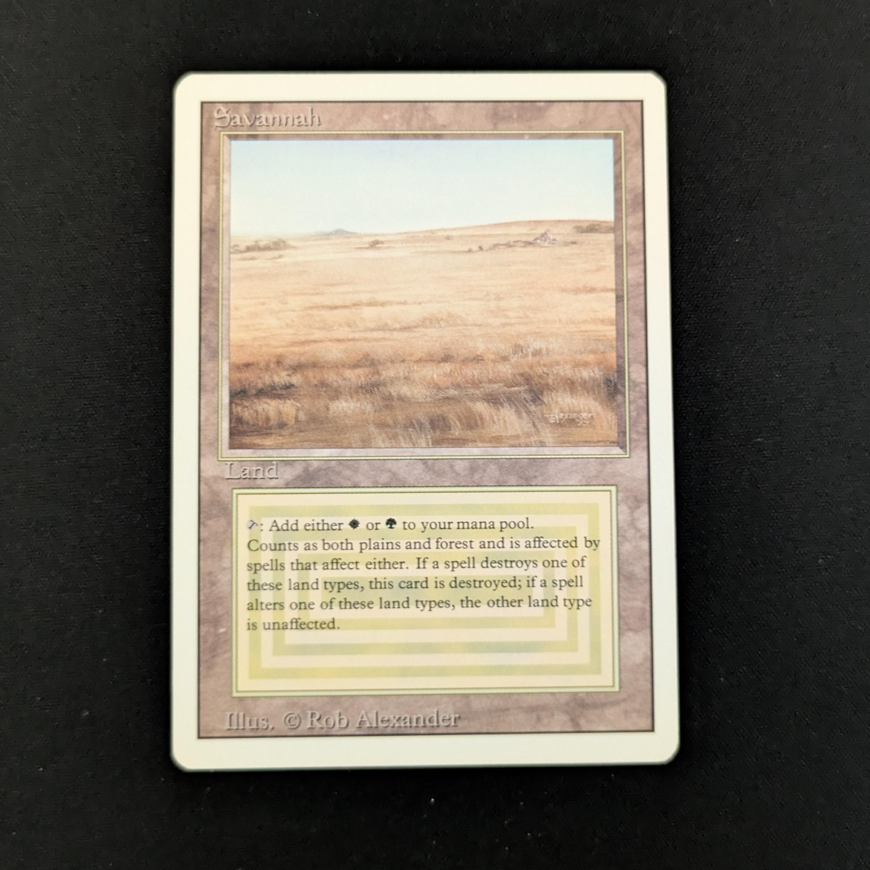 MTG Singles - Savannah - Revised - EX - 26502