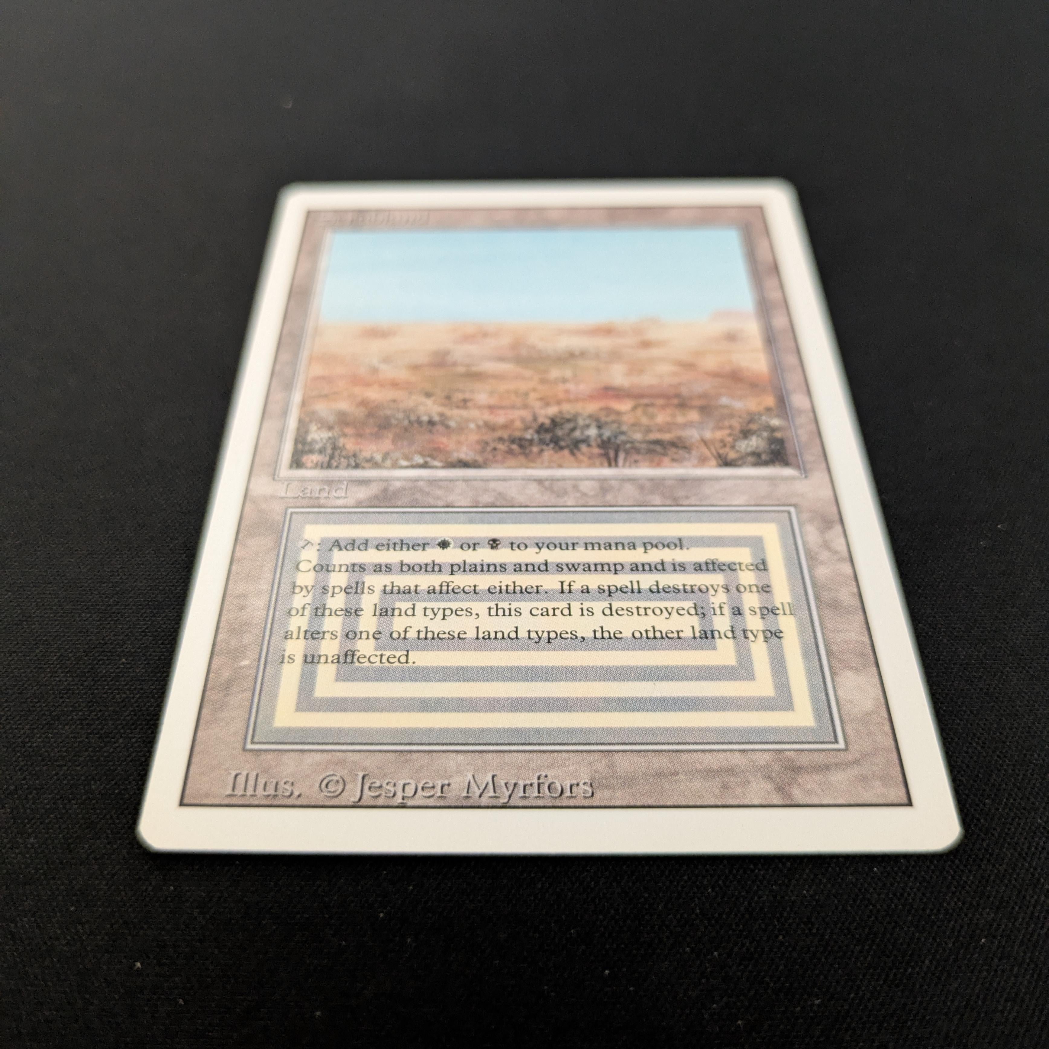 MTG Singles - Scrubland - Revised - 