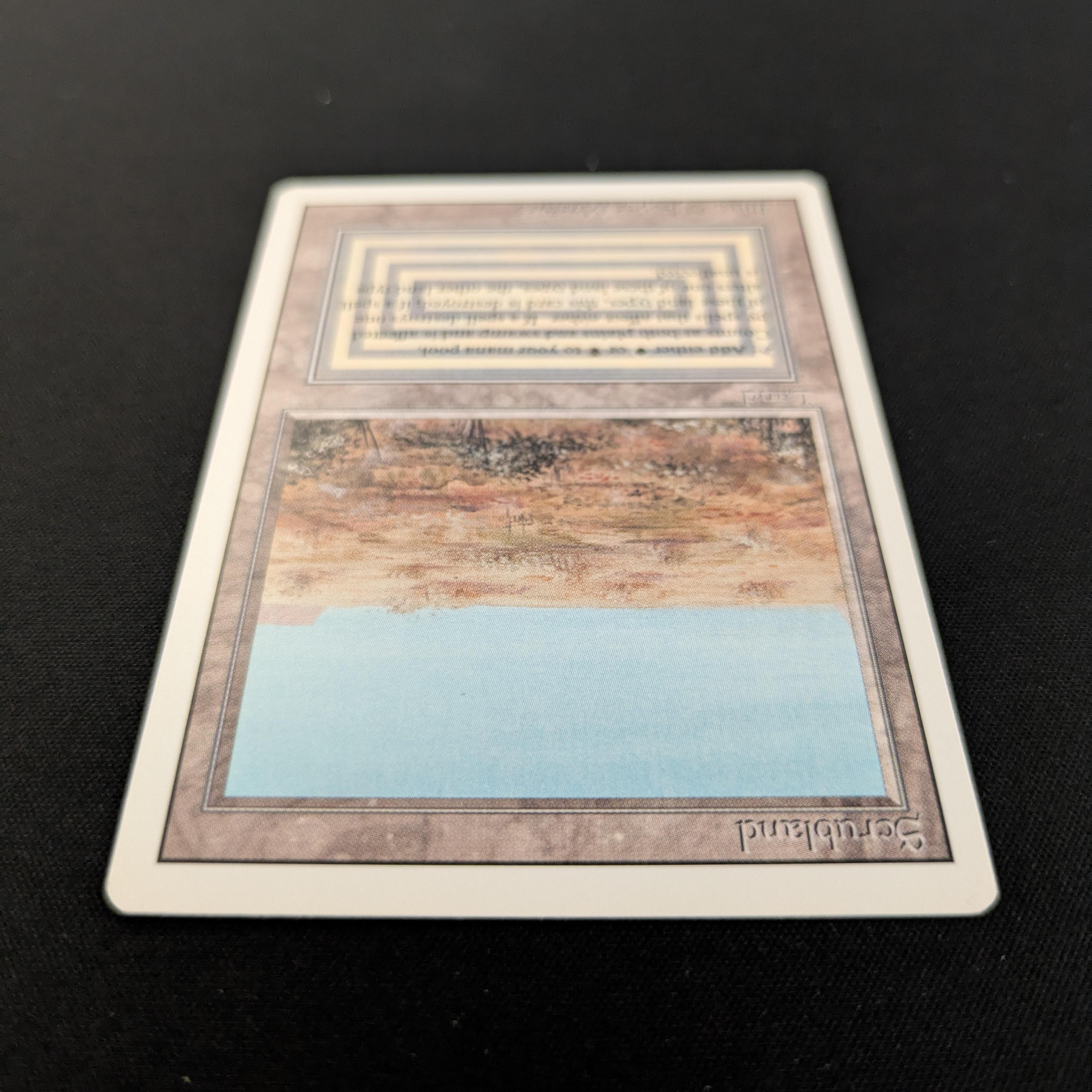 MTG Singles - Scrubland - Revised - 