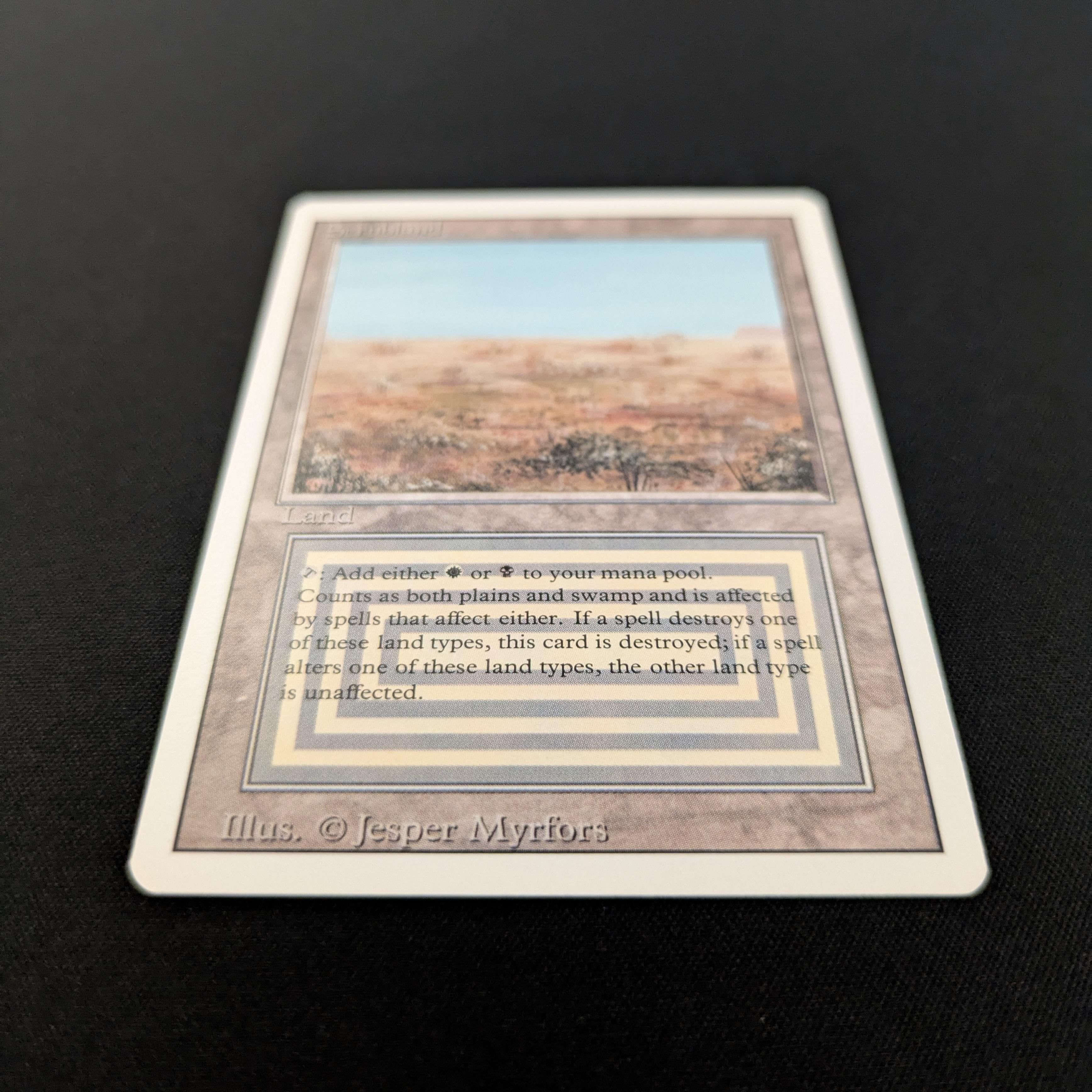 MTG Singles - Scrubland - Revised - 