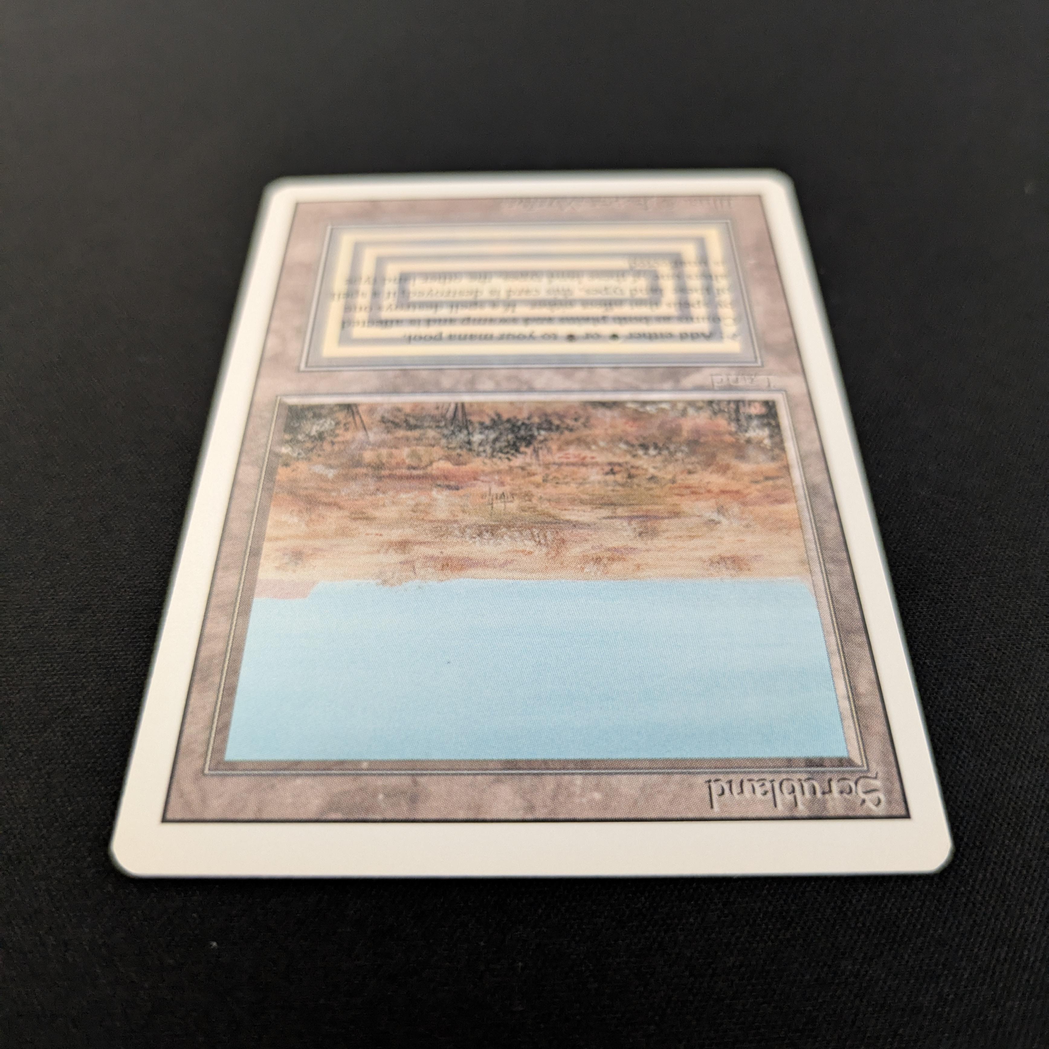 MTG Singles - Scrubland - Revised - 