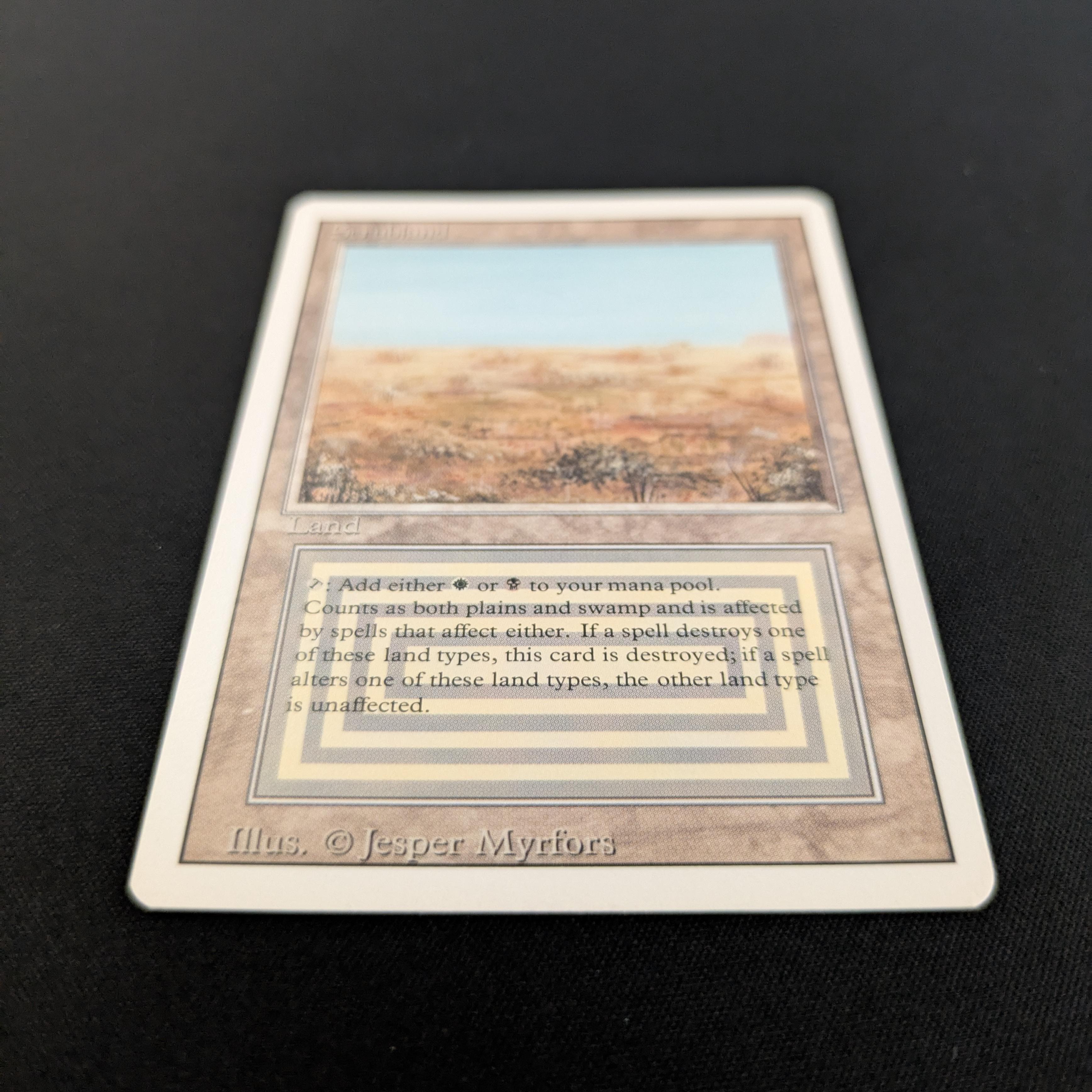 MTG Singles - Scrubland - Revised - 