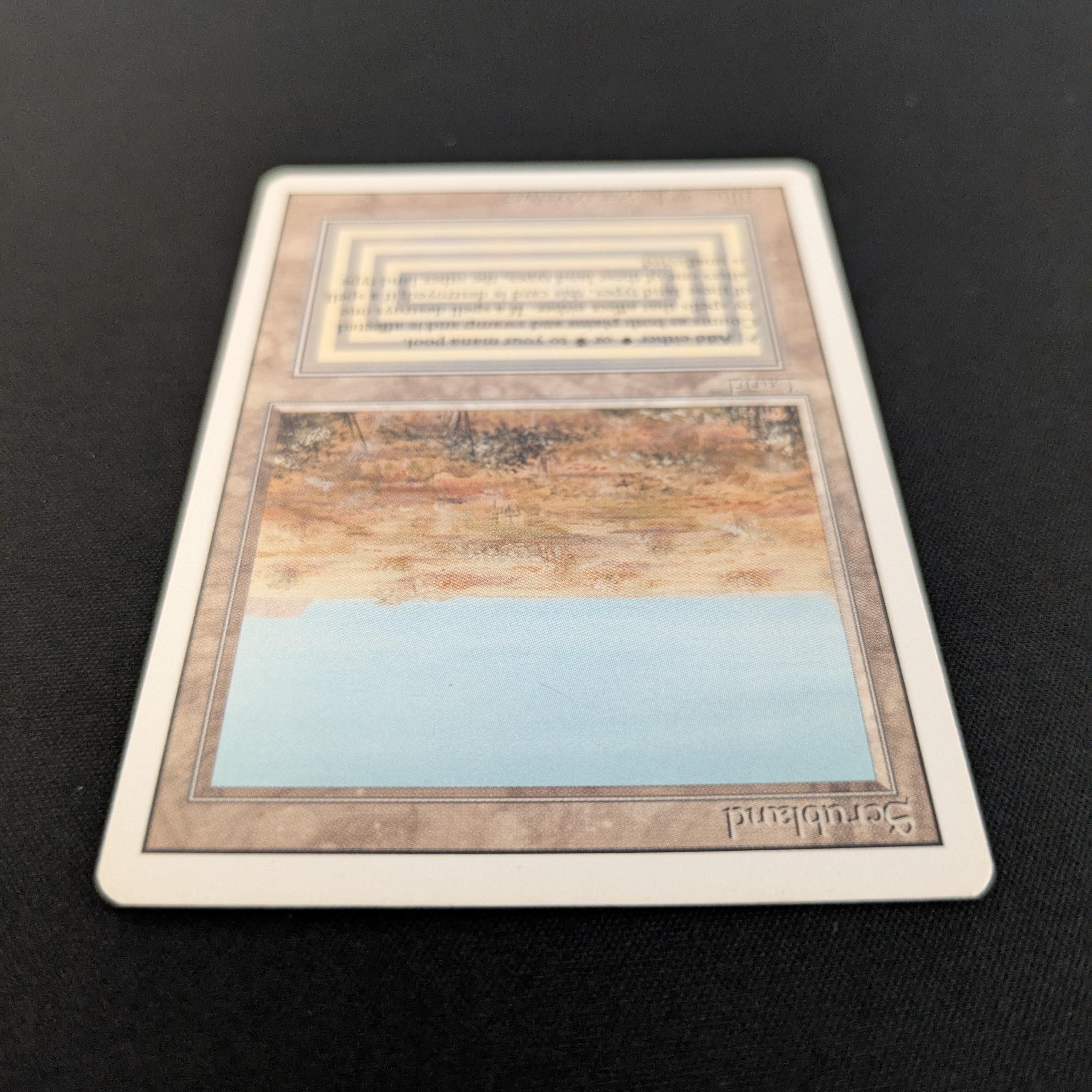 MTG Singles - Scrubland - Revised - 