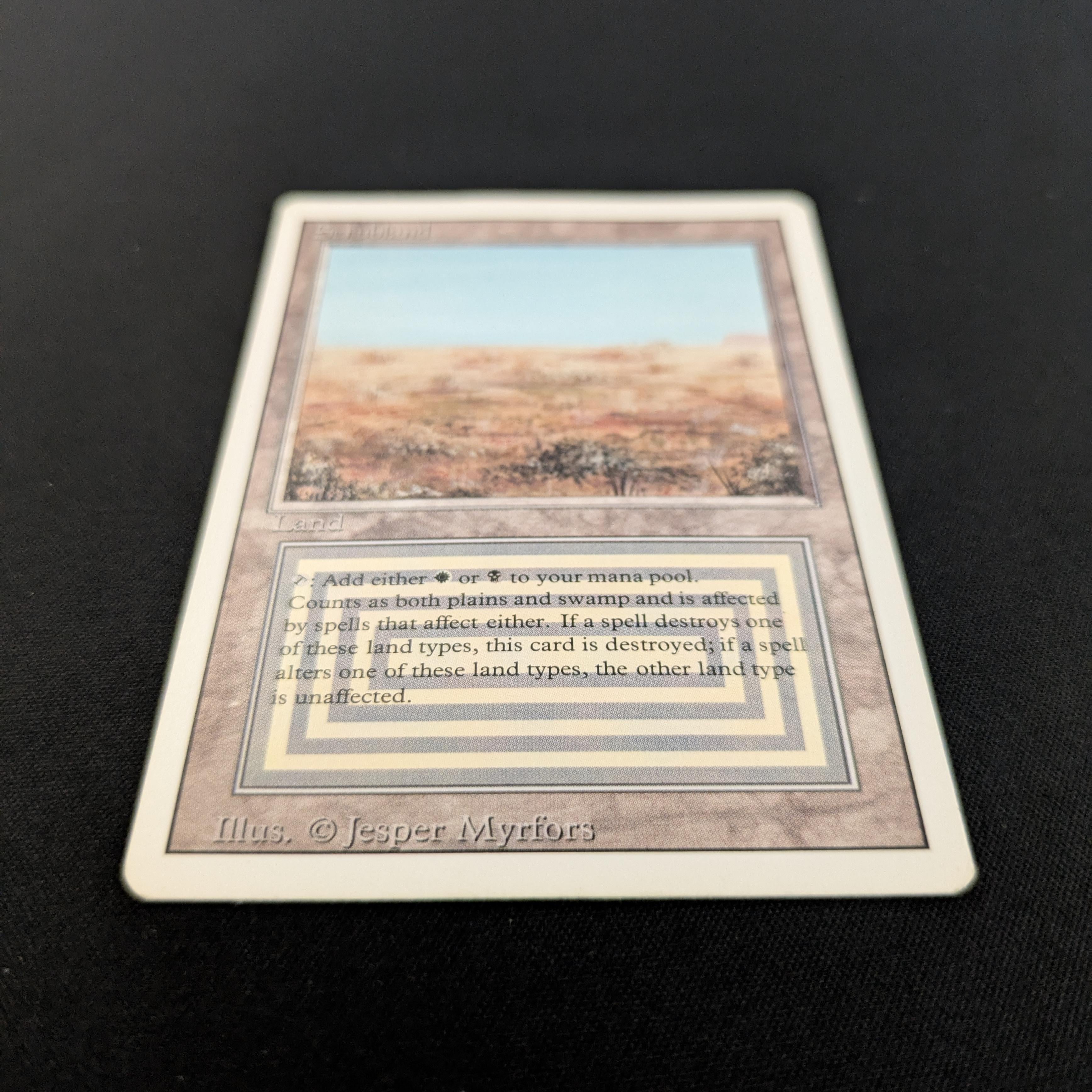MTG Singles - Scrubland - Revised - 