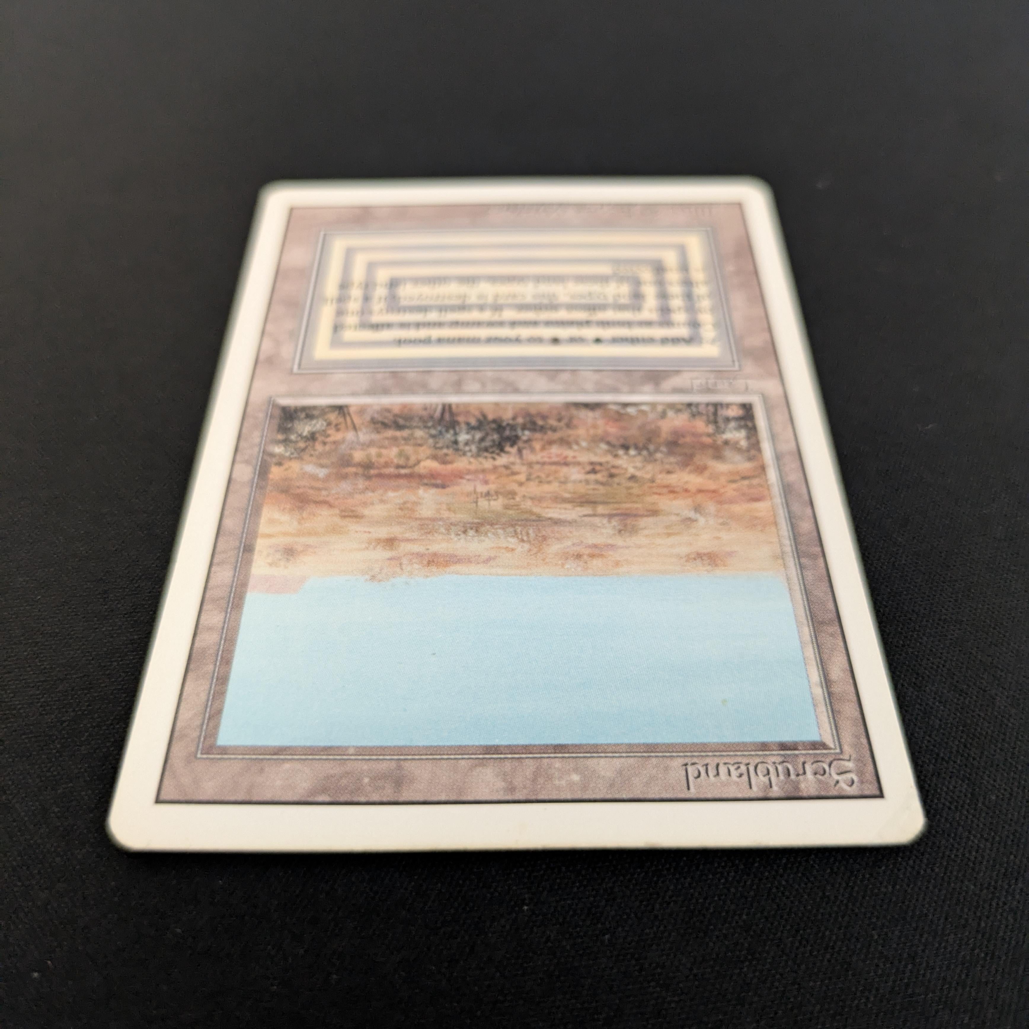 MTG Singles - Scrubland - Revised - 