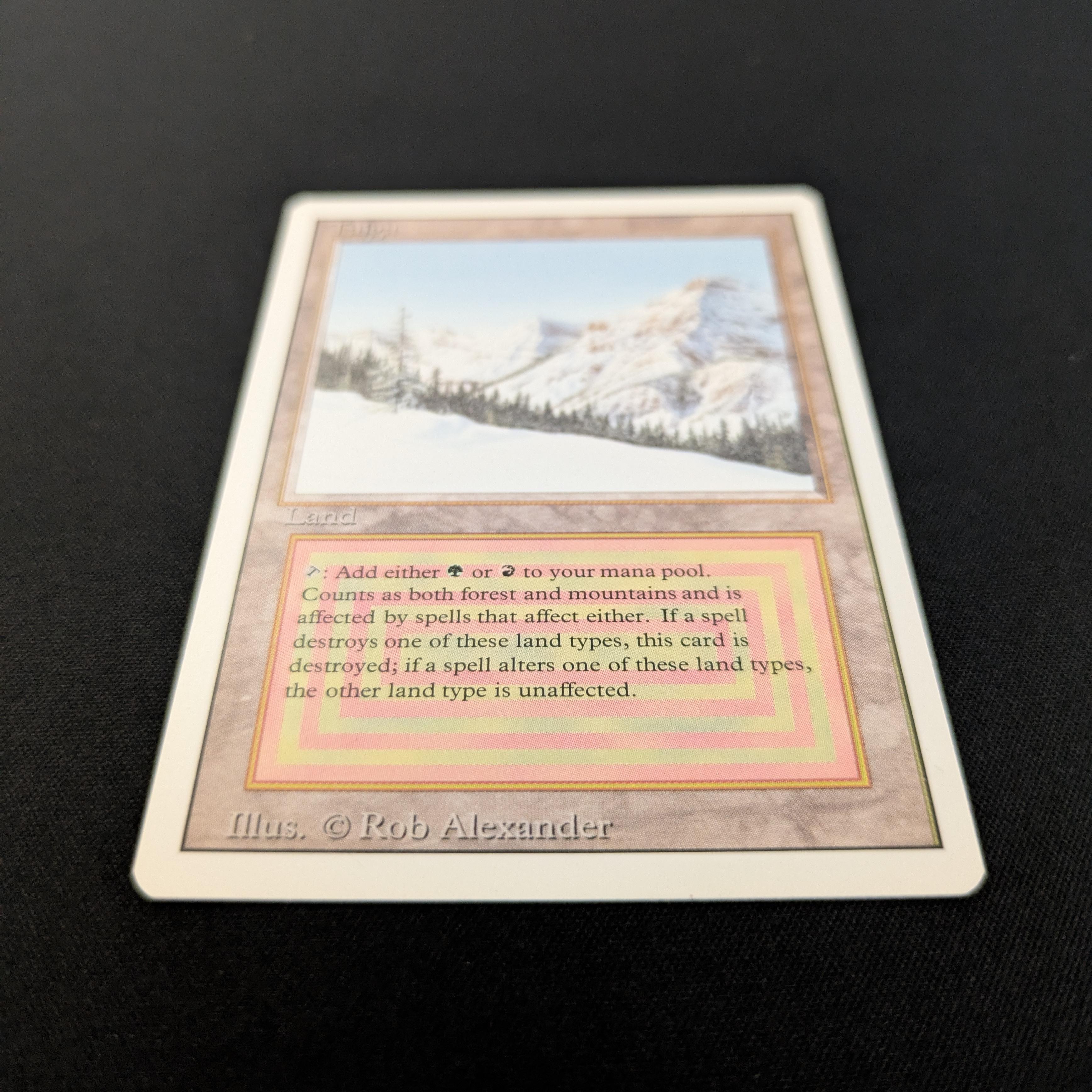 MTG Singles - Taiga - Revised - 