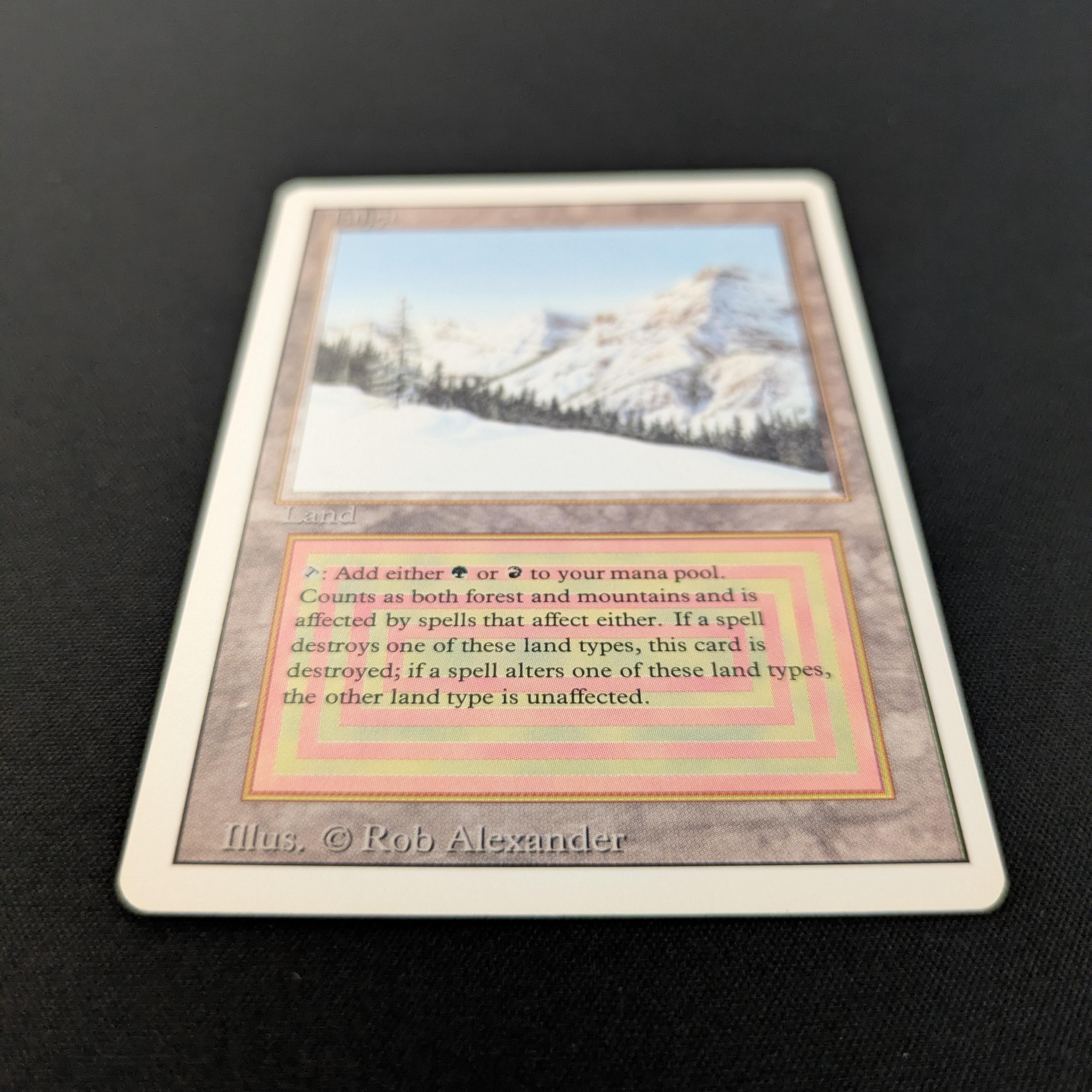 MTG Singles - Taiga - Revised - 