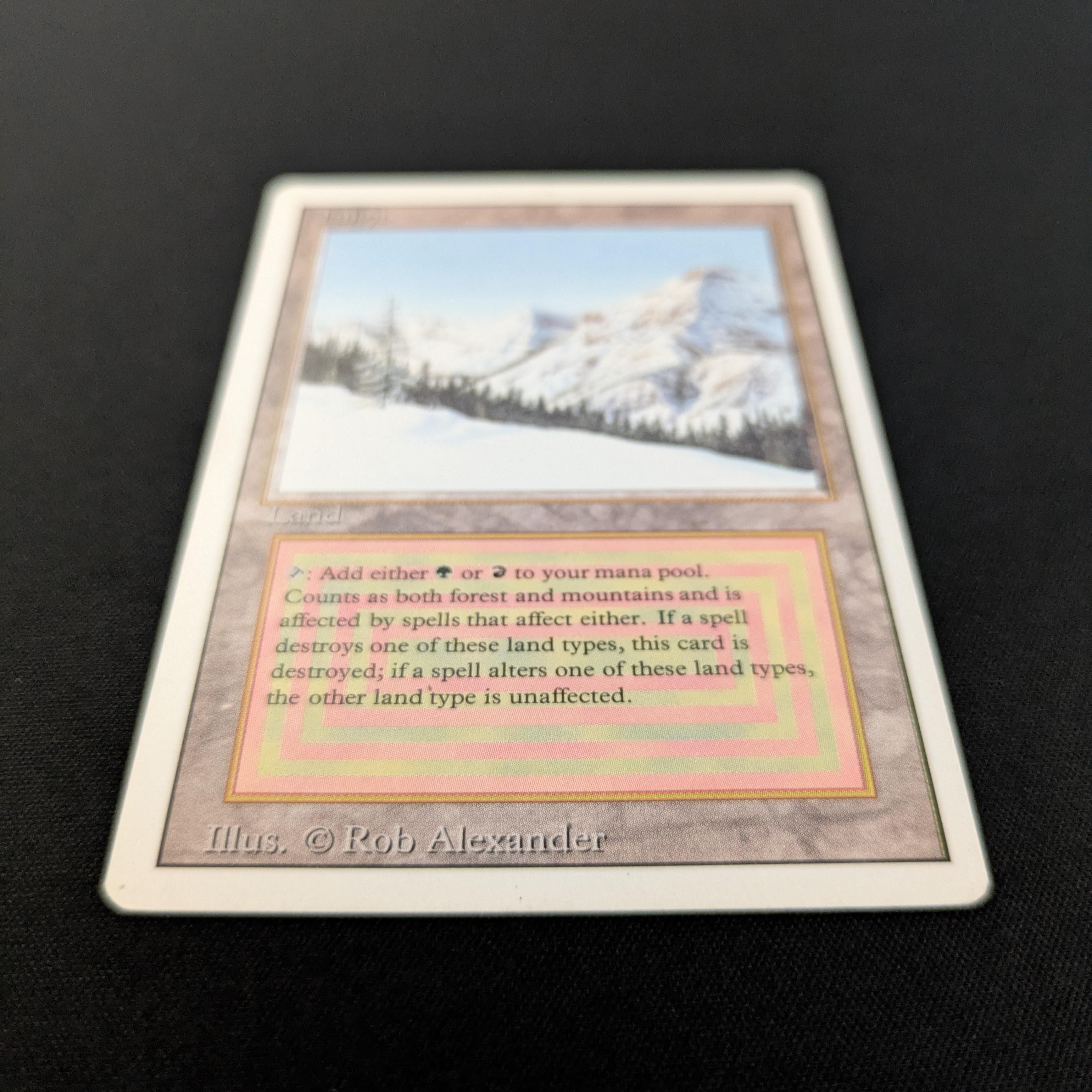 MTG Singles - Taiga - Revised - 