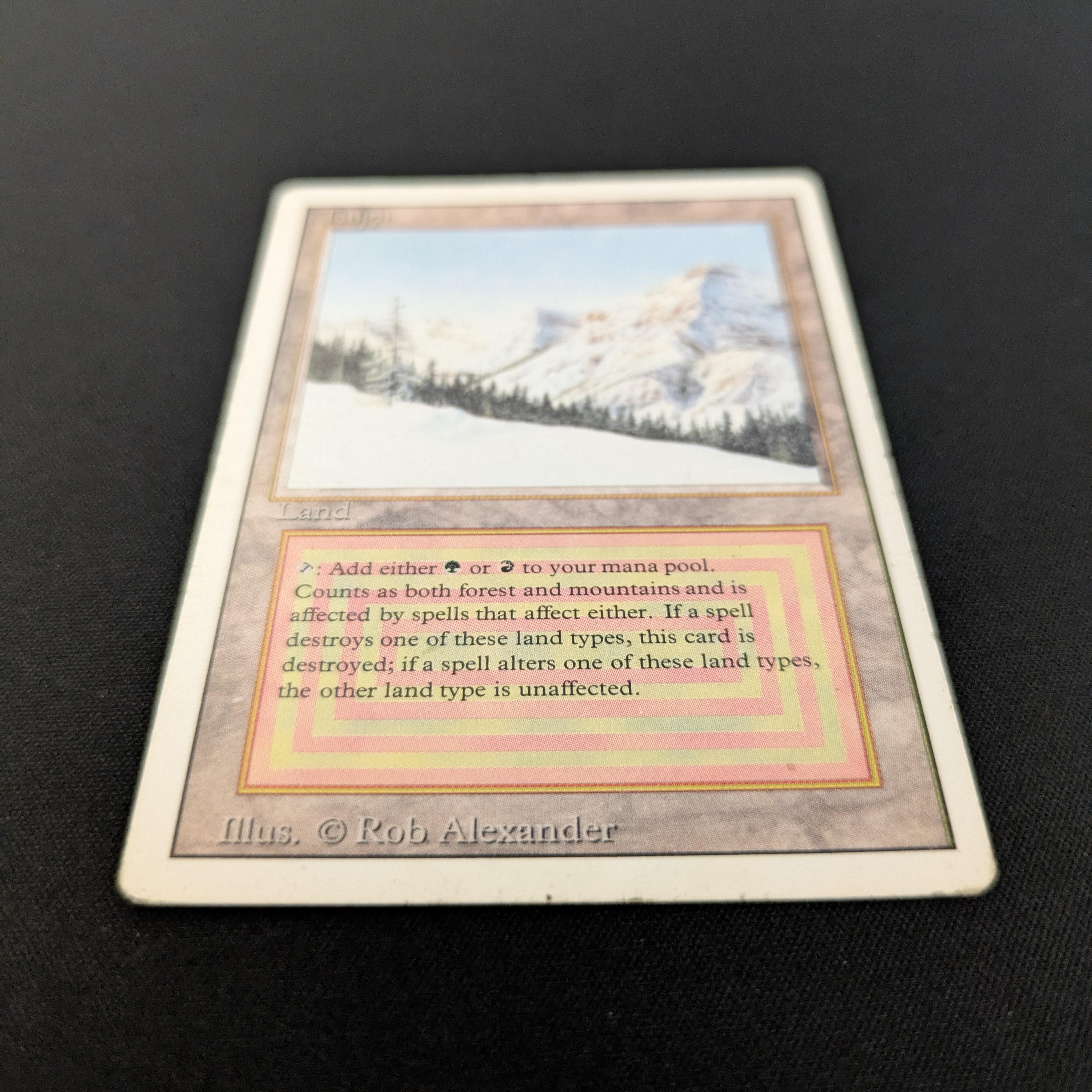 MTG Singles - Taiga - Revised - 