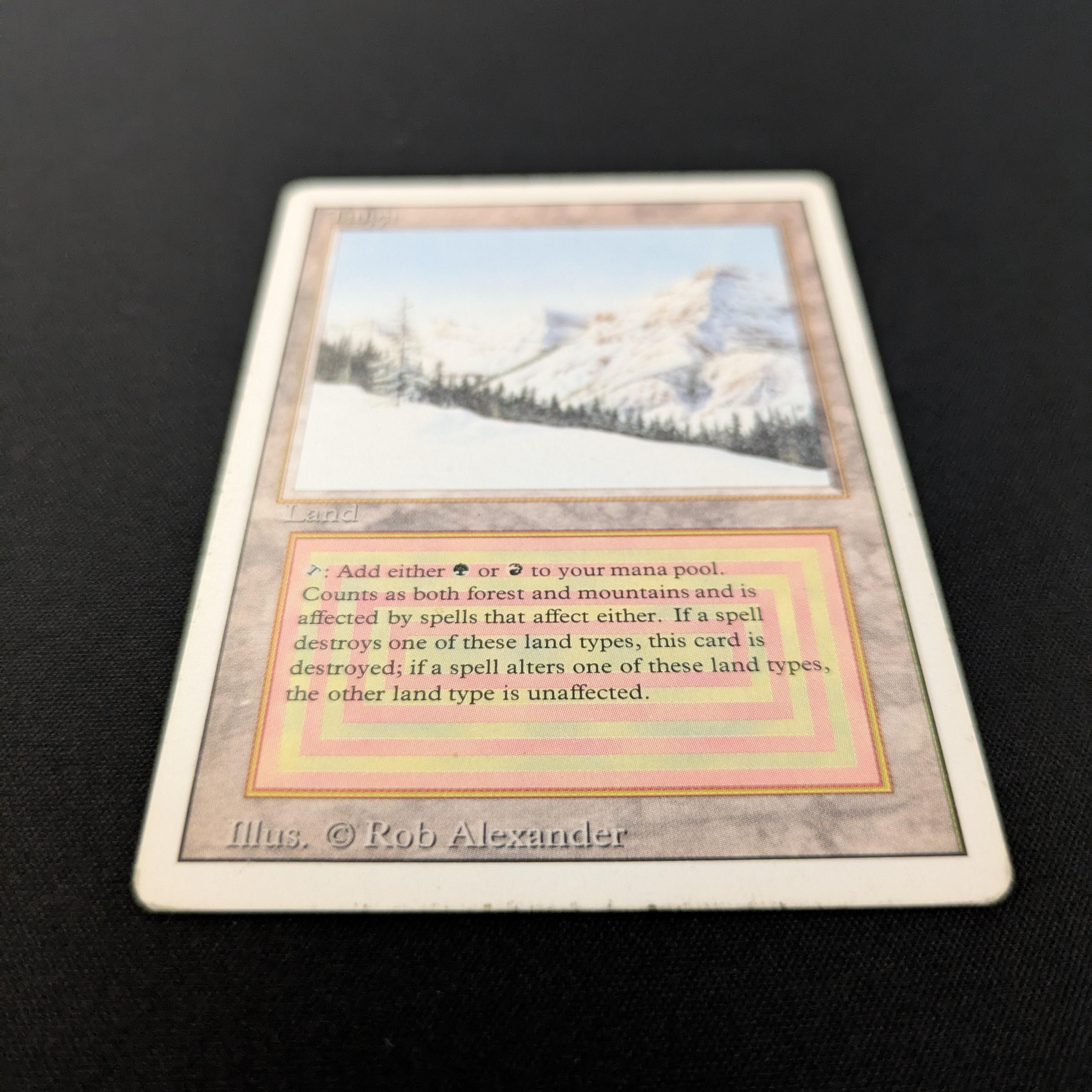 MTG Singles - Taiga - Revised - 