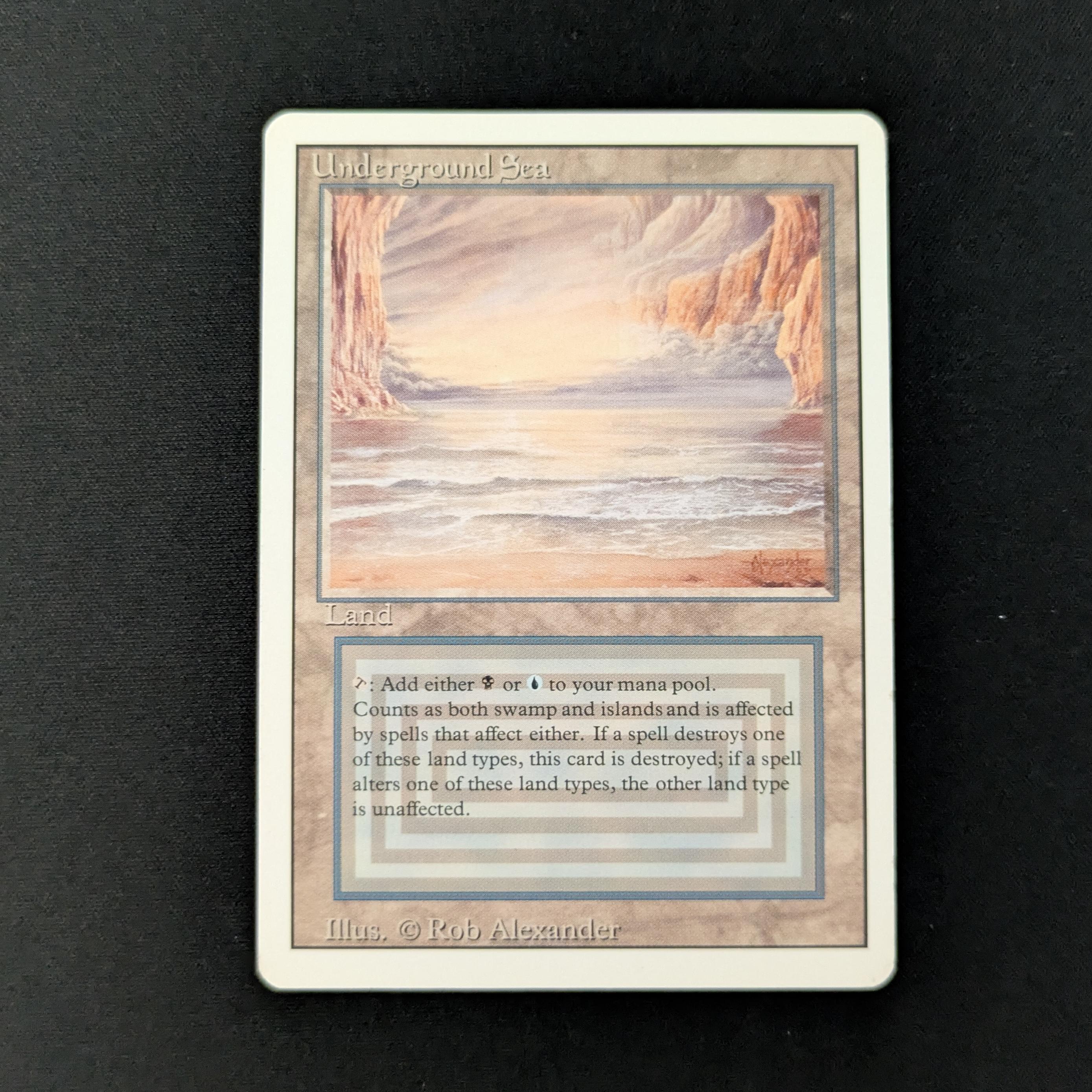 MTG Singles - Underground Sea - Revised - EX - 26520