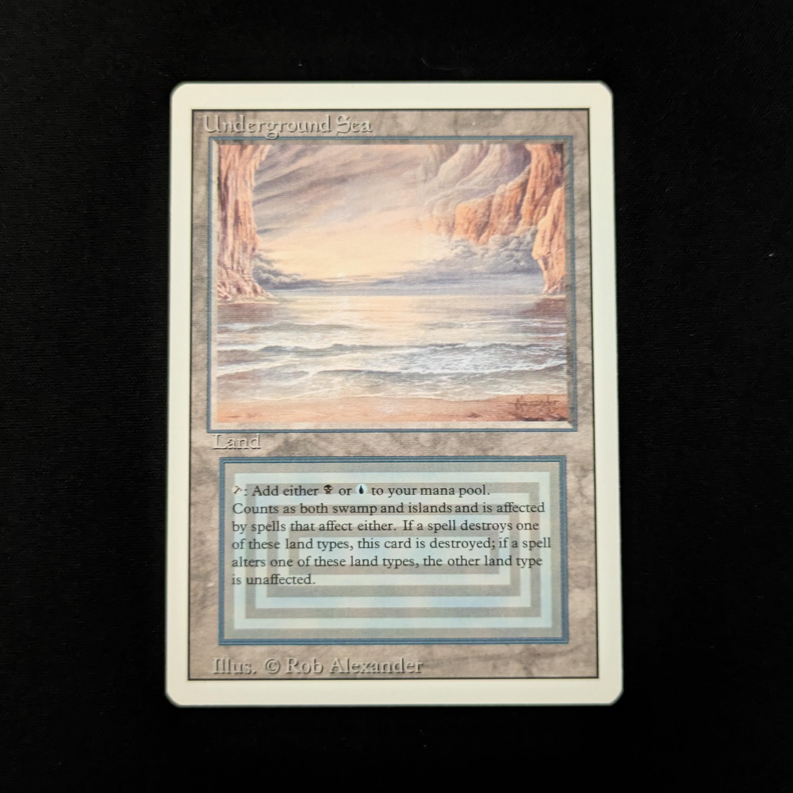 MTG Singles - Underground Sea - Revised - EX - 26521