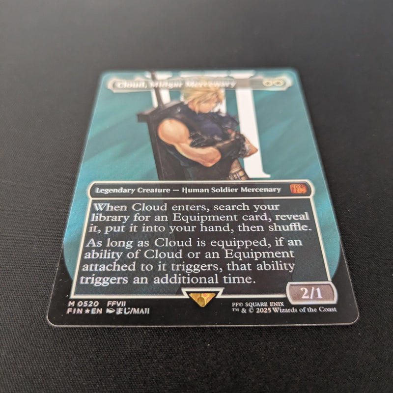 MTG Singles - [FOIL] Cloud, Midgar Mercenary (Surge Foil) - Magic: The Gathering - FINAL FANTASY: Extras - NM - 