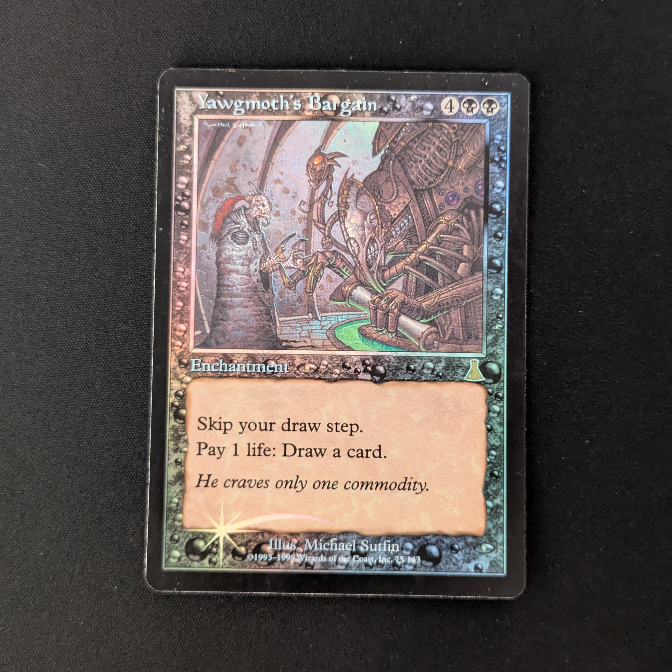 MTG Singles - [FOIL] Yawgmoth's Bargain - Urza's Destiny - PL - 