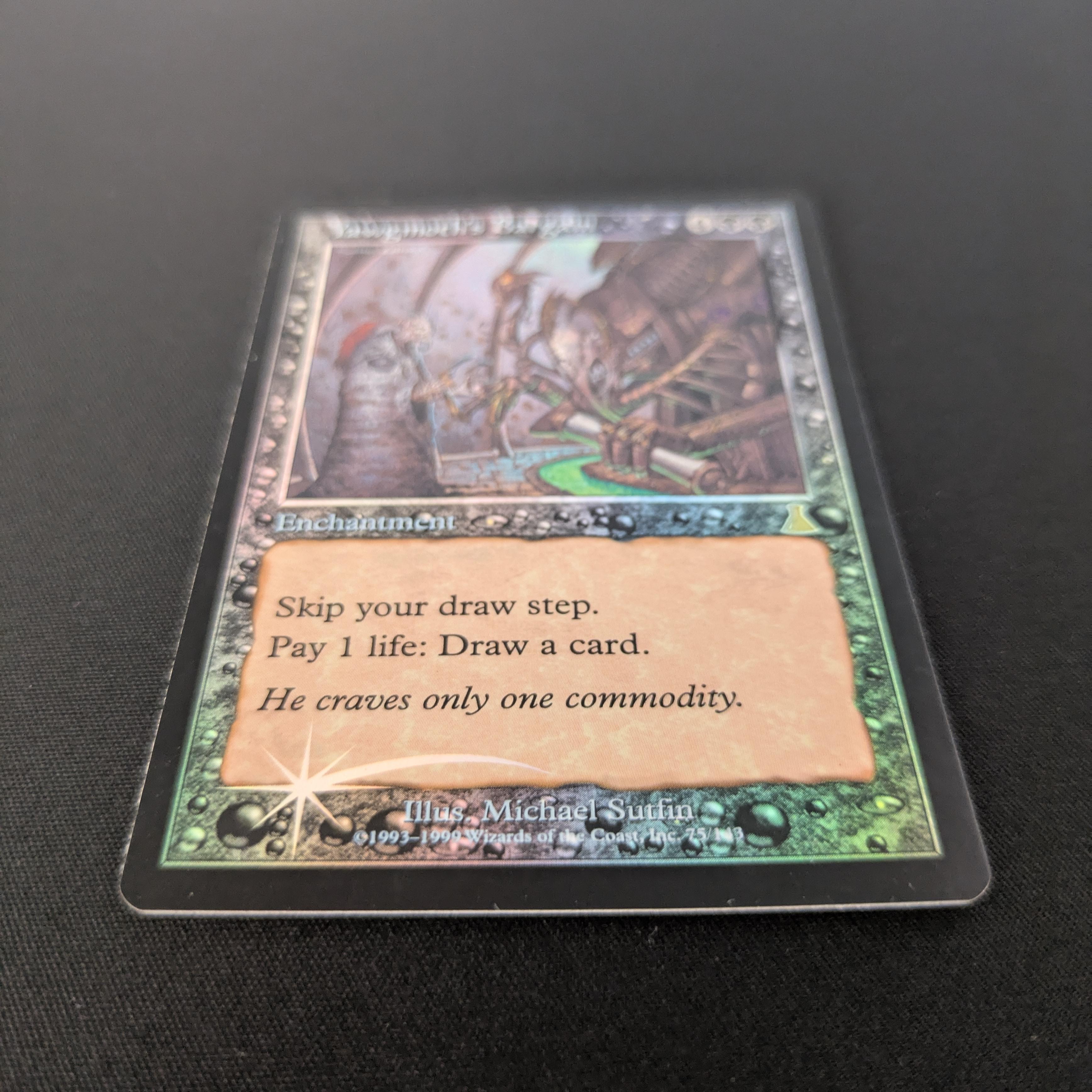 MTG Singles - [FOIL] Yawgmoth's Bargain - Urza's Destiny - PL - 